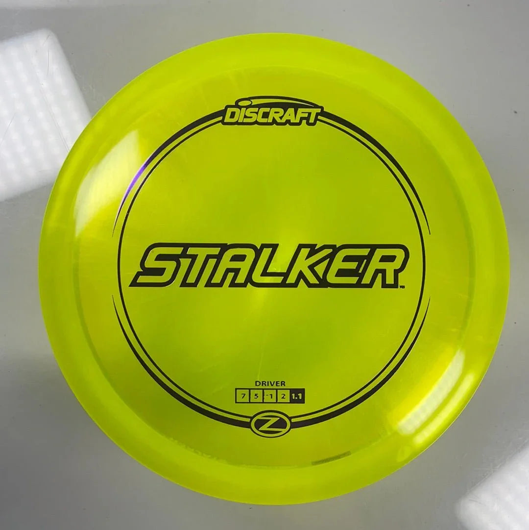 Discraft Stalker | Z Line | Yellow/Purple 174g Disc Golf
