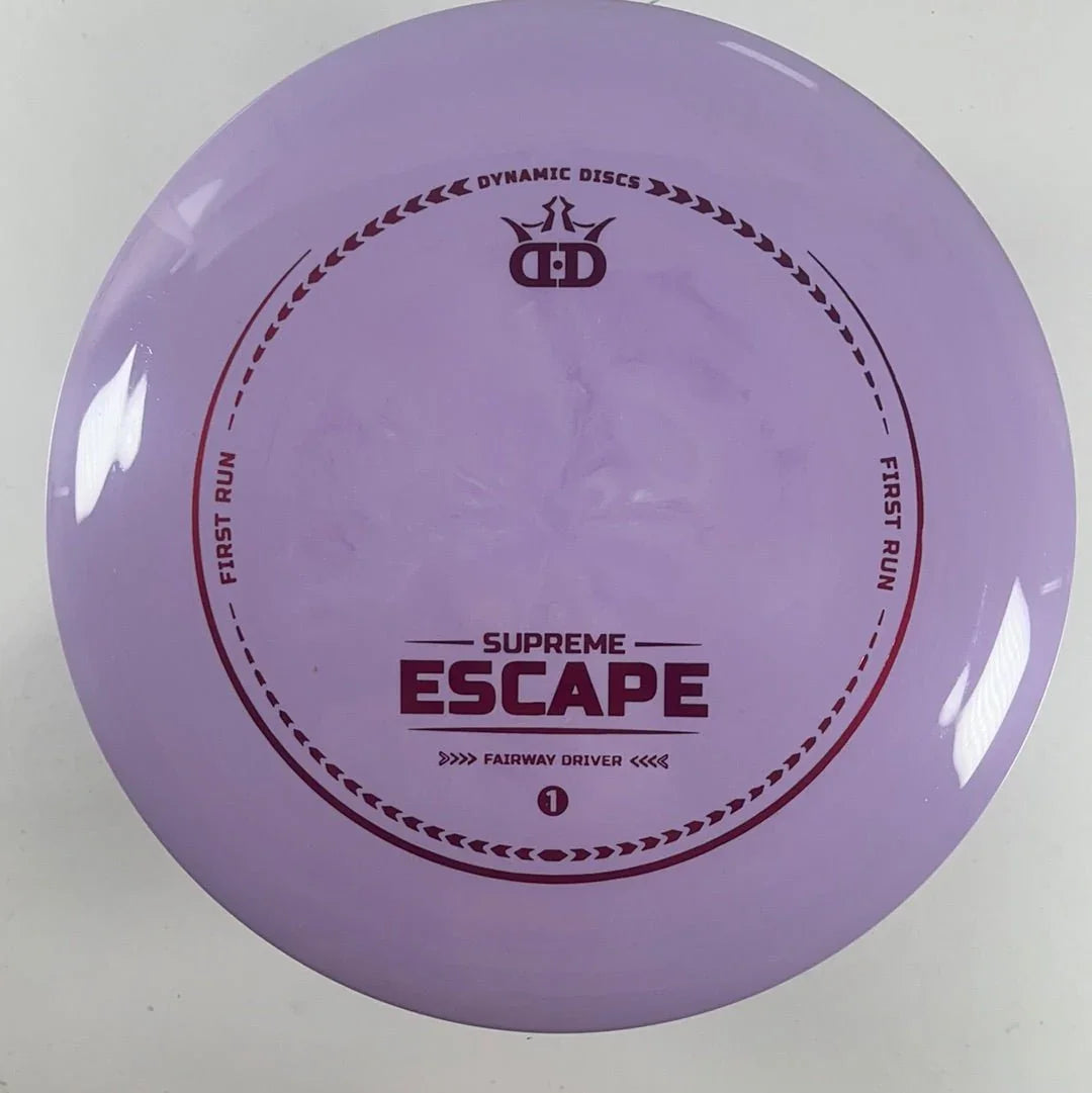 Dynamic Discs Escape | Supreme | Purple/Red 174 - 175g Disc Golf