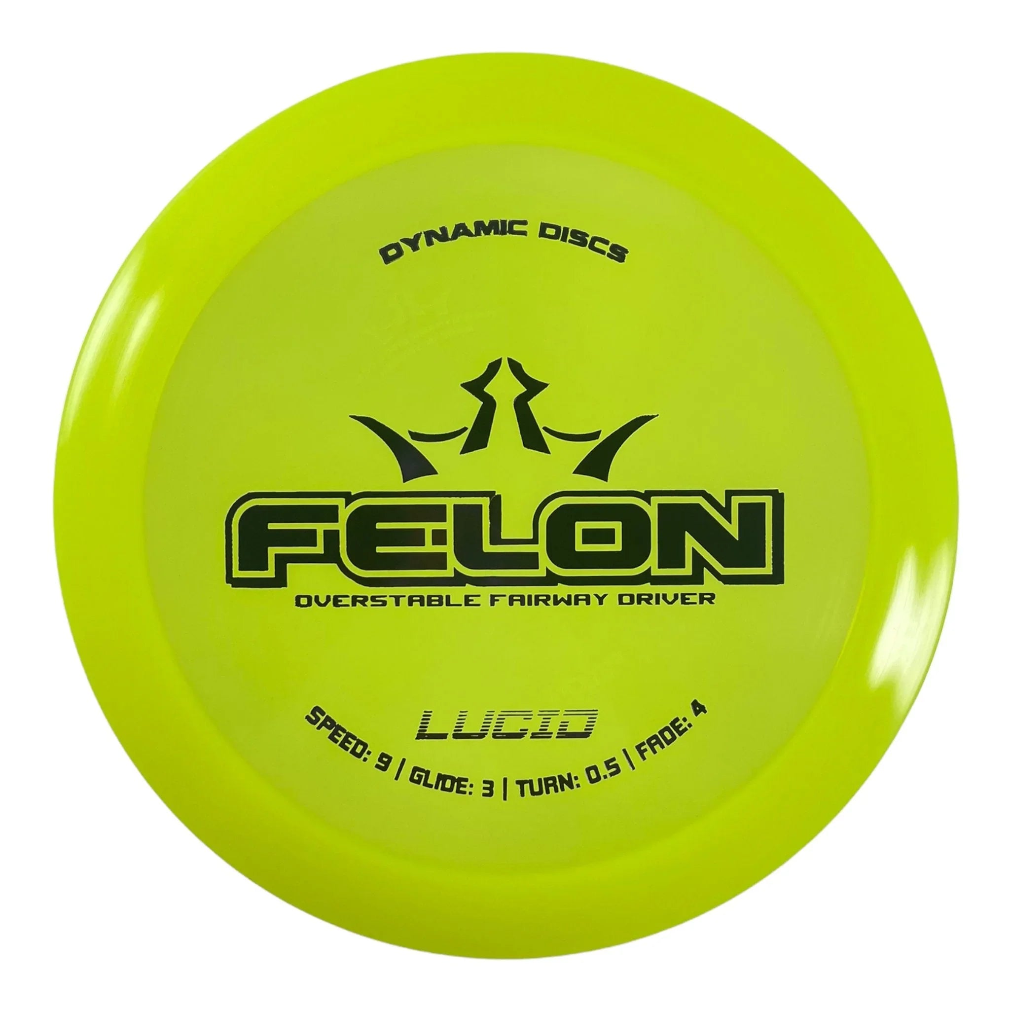 Dynamic Discs Felon | Lucid | Yellow/Purple 170 - 172g Disc Golf