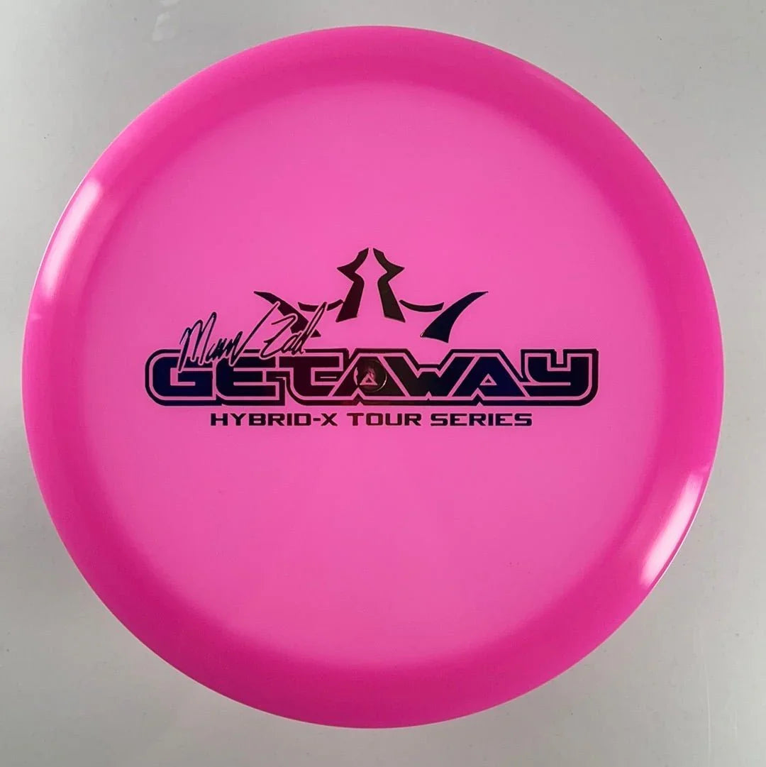 Dynamic Discs Getaway | Hybrid - X | Pink/Rainbow 175g (Mason Ford) Disc Golf