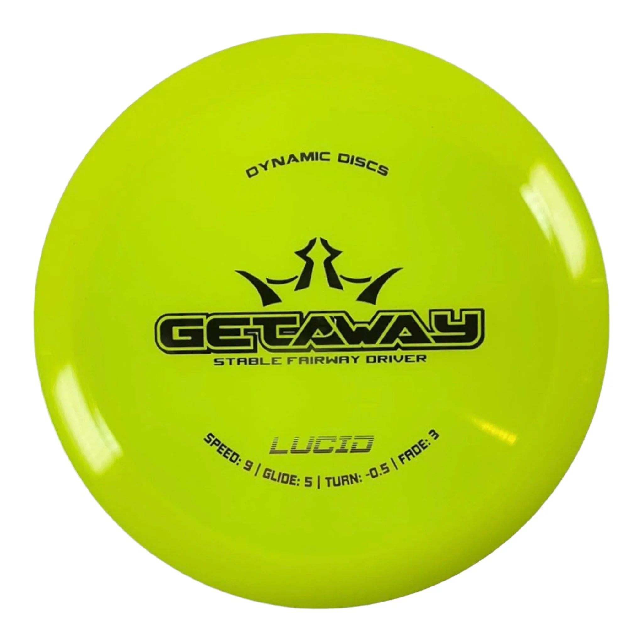 Dynamic Discs Getaway | Lucid | Neon/Silver 169g Disc Golf