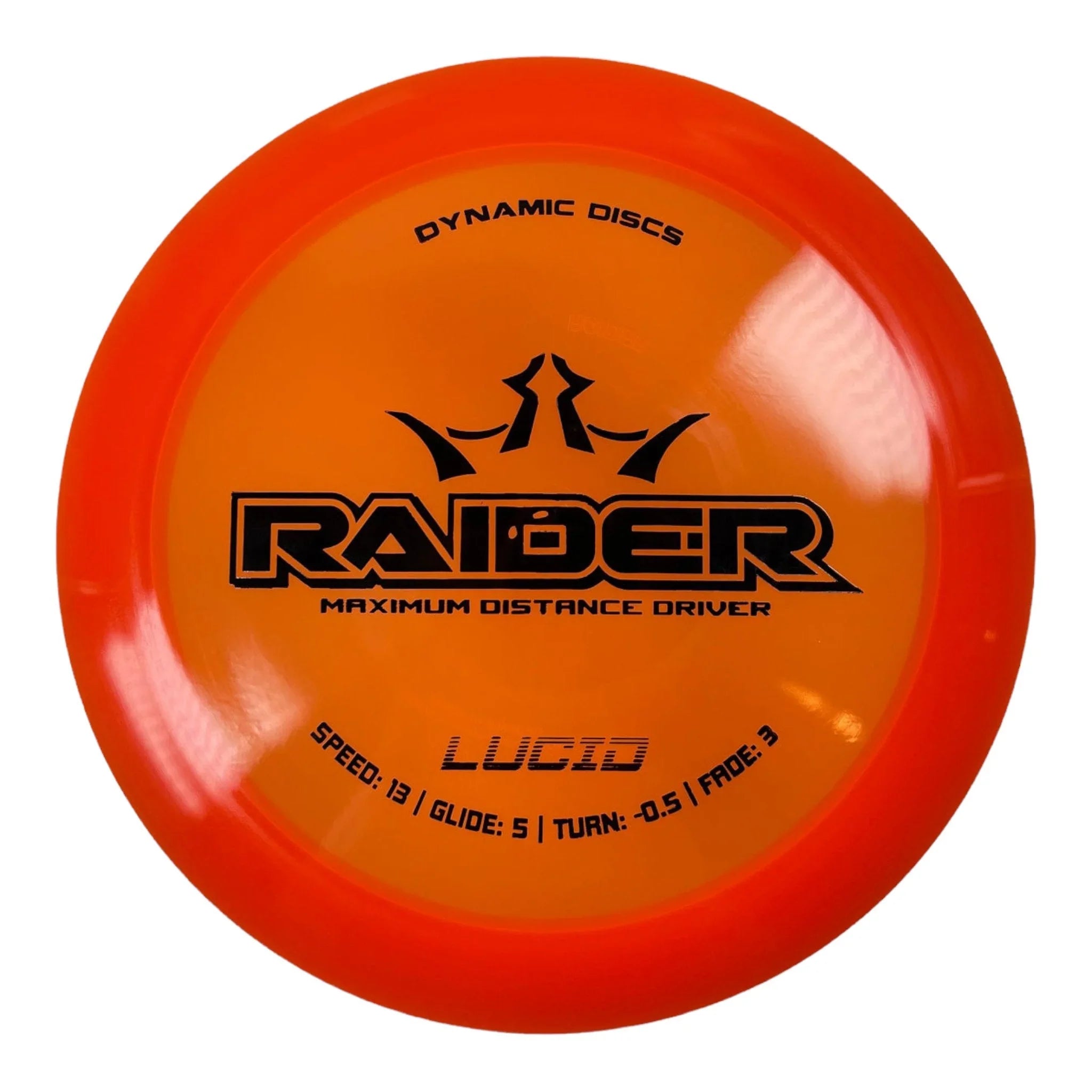 Dynamic Discs Raider | Lucid | Orange/Black 173g Disc Golf