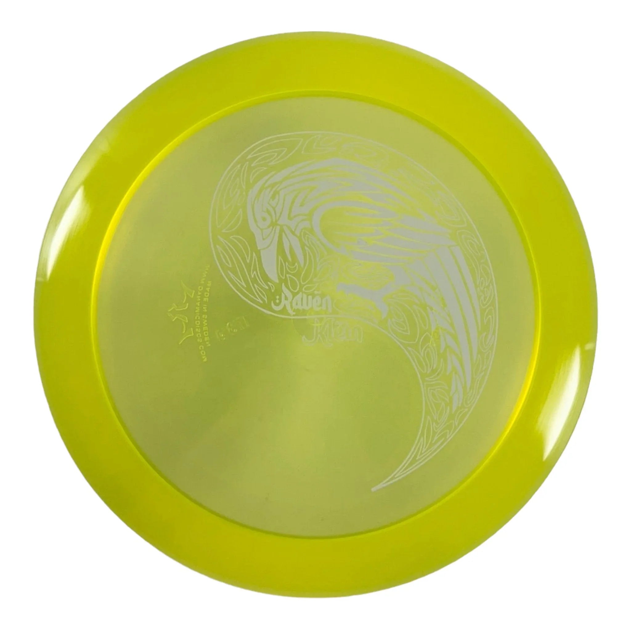Dynamic Discs Sheriff | Lucid - Ice | Yellow/White 173 - 174g (Raven Klein) Disc Golf