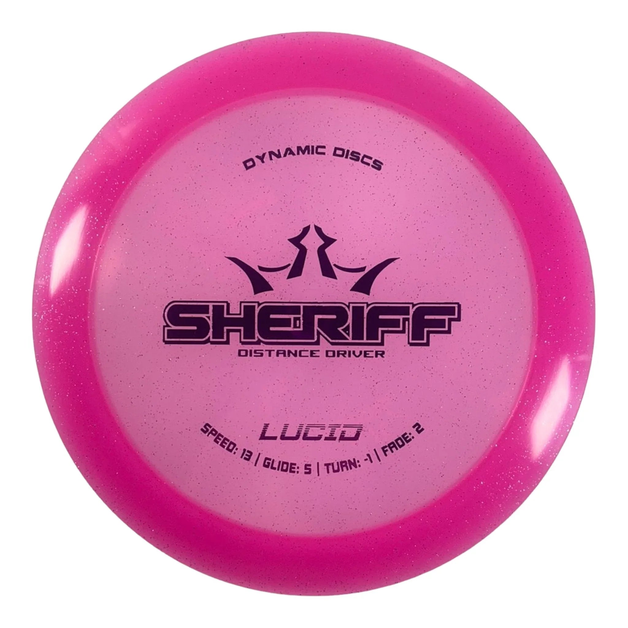 Dynamic Discs Sheriff | Lucid | Pink/Pink 171g Disc Golf