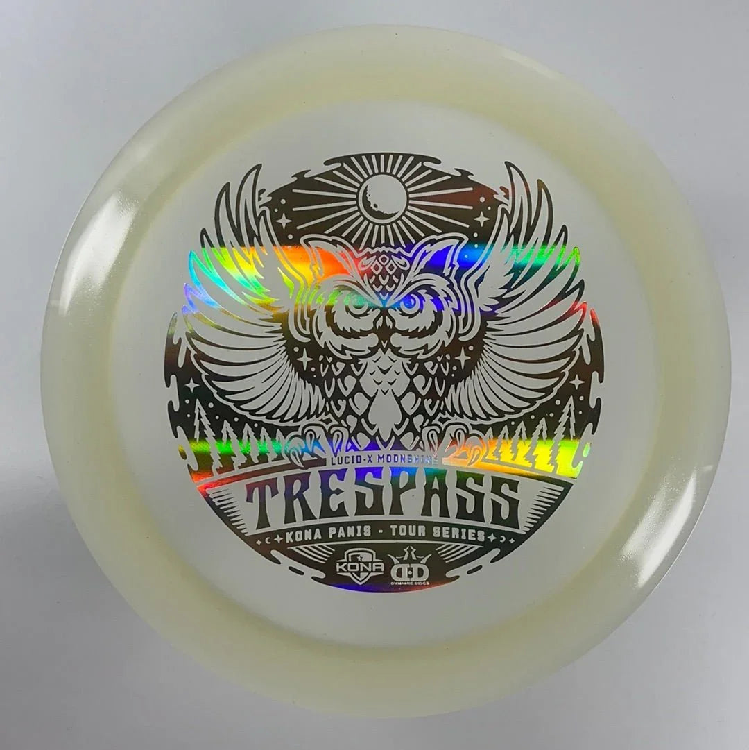 Dynamic Discs Trespass | Lucid - X Moonshine | Glow/Gold 173g Disc Golf
