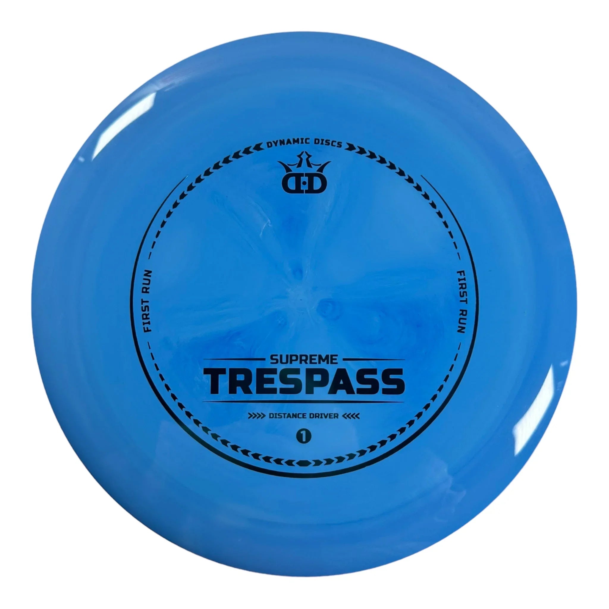 Dynamic Discs Trespass | Supreme | Blue/Blue 175g Disc Golf