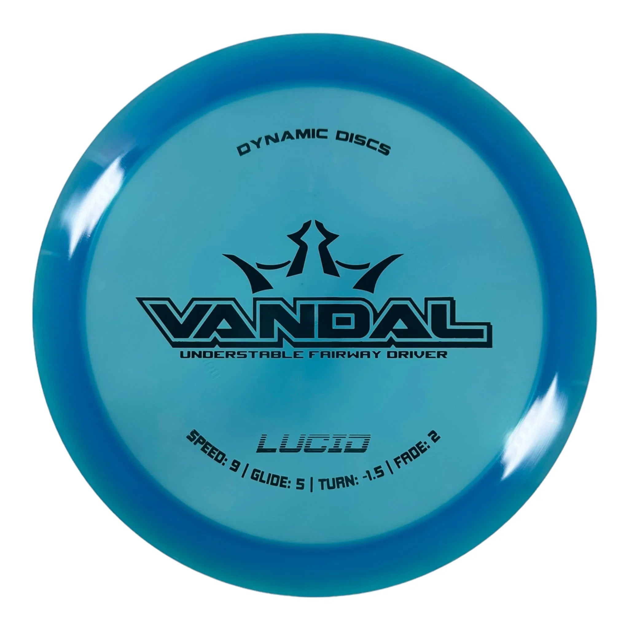 Dynamic Discs Vandal | Lucid | Blue/Blue 172 - 174g Disc Golf