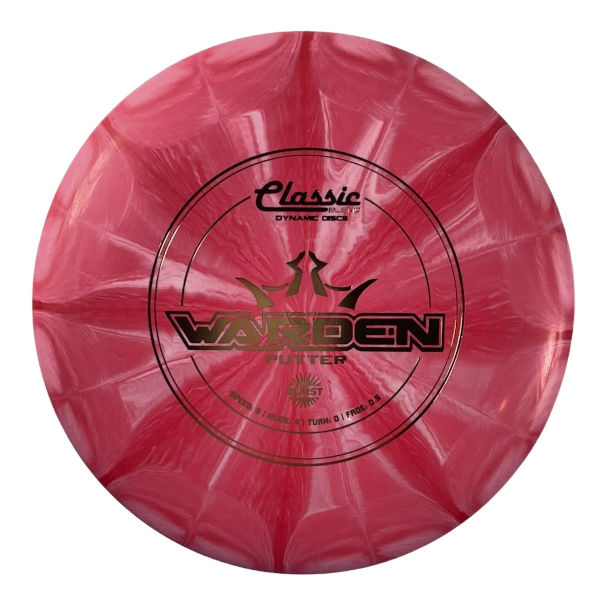 Dynamic Discs Warden | Classic Blend Burst | Pink/Gold 173g Disc Golf