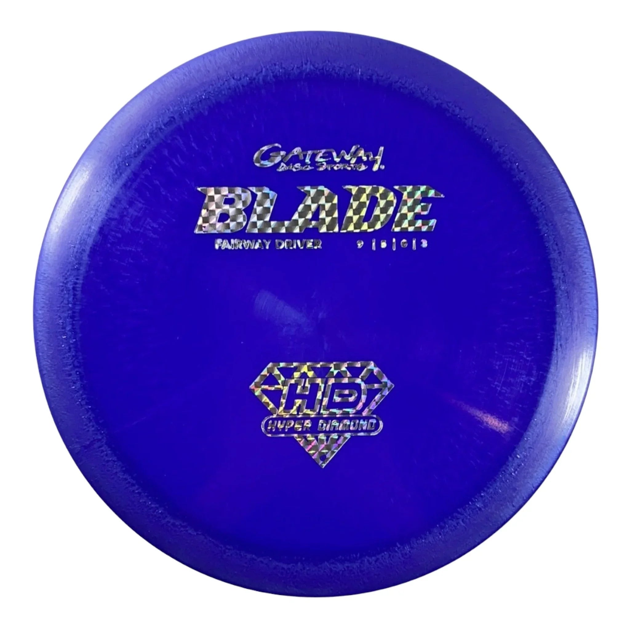 Gateway Disc Sports Blade | Hyper Diamond (HD) | Purple/Holo 172g Disc Golf