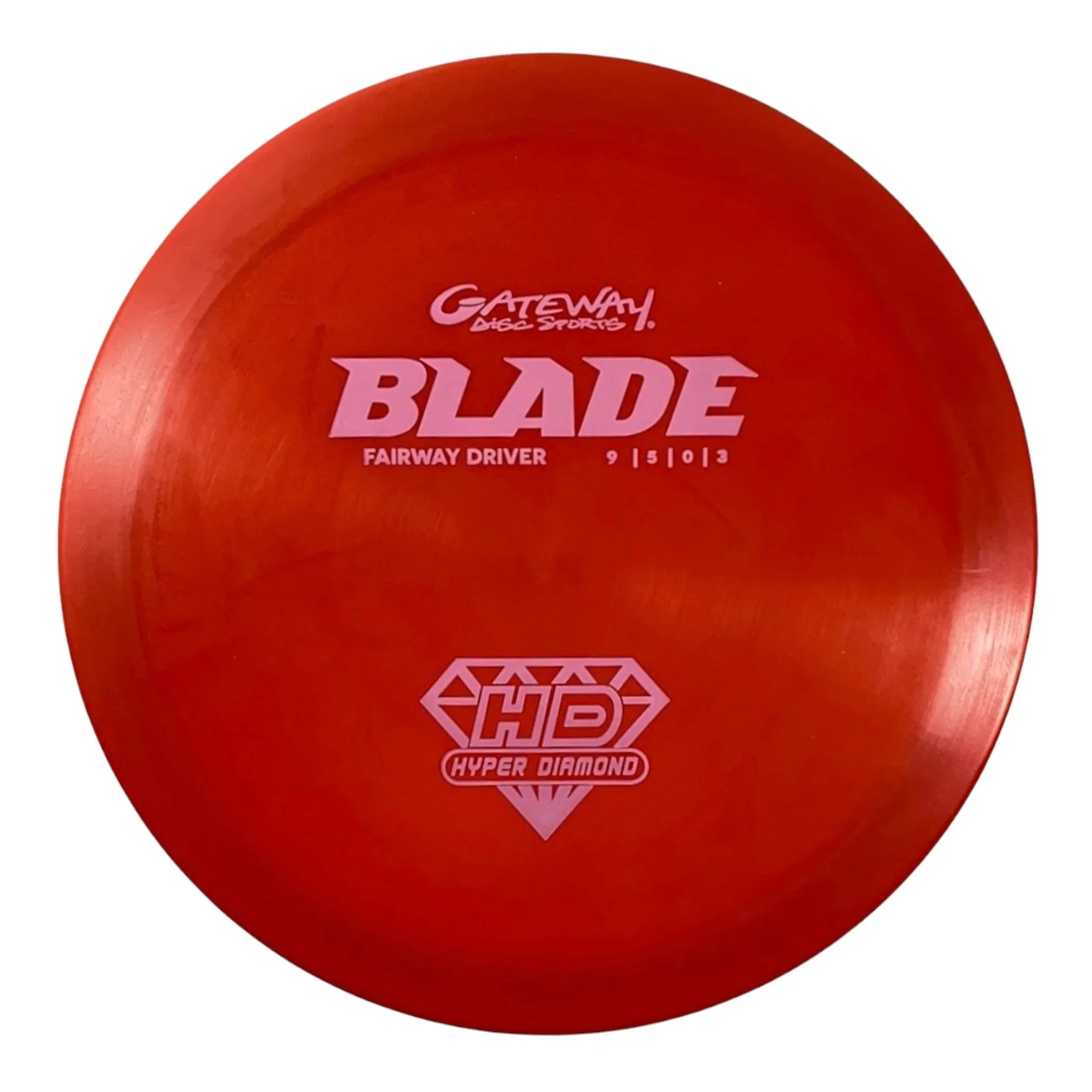 Gateway Disc Sports Blade | Hyper Diamond (HD) | Red/Pink 171 - 176g Disc Golf