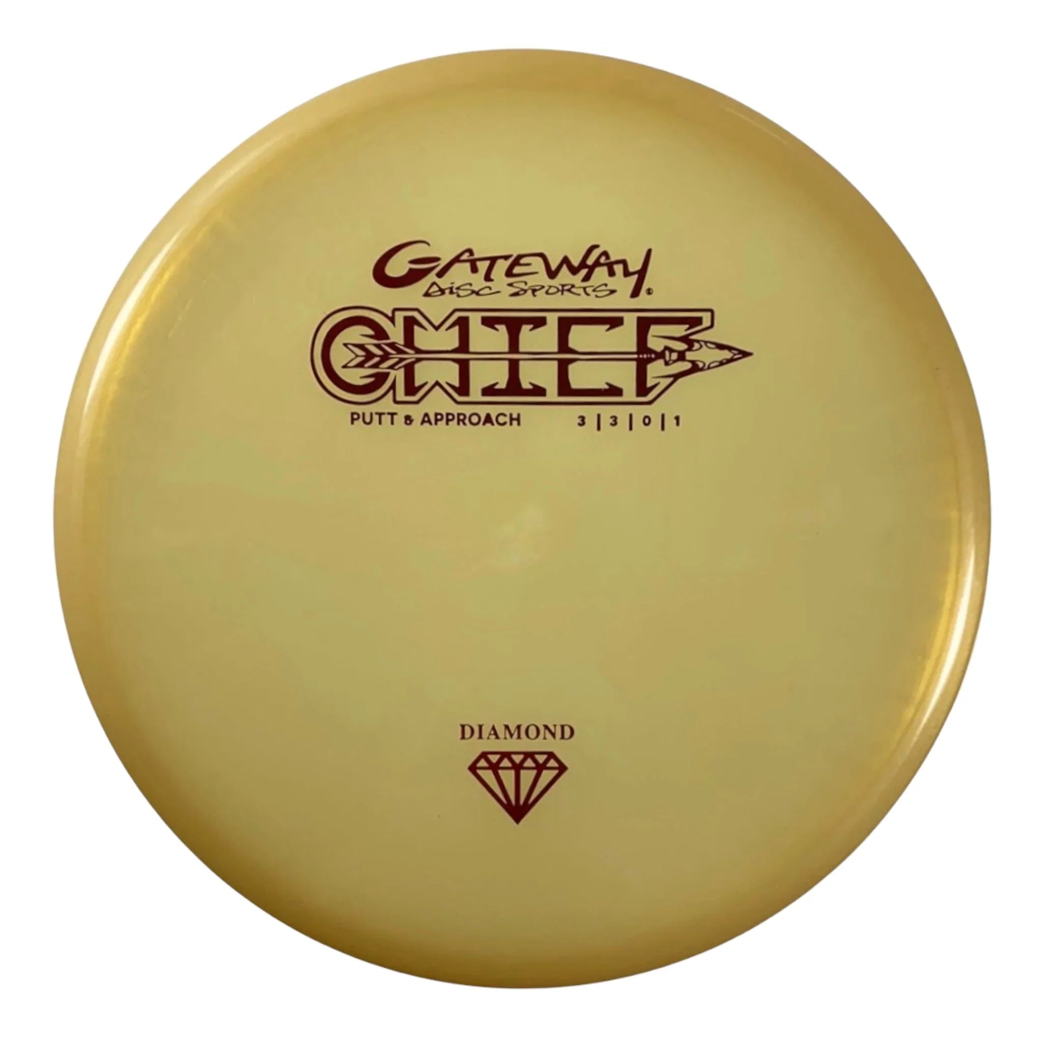 Gateway Disc Sports Chief | Diamond | Orange/Red 168g Disc Golf