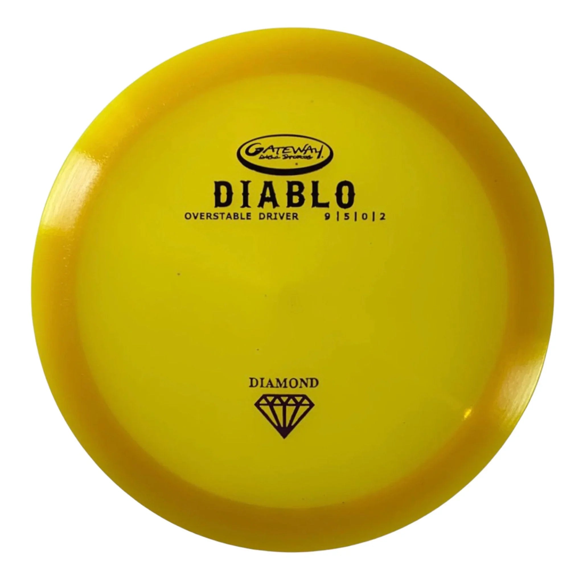 Gateway Disc Sports Diablo | Diamond | Yellow/Purple 167 - 169g Disc Golf