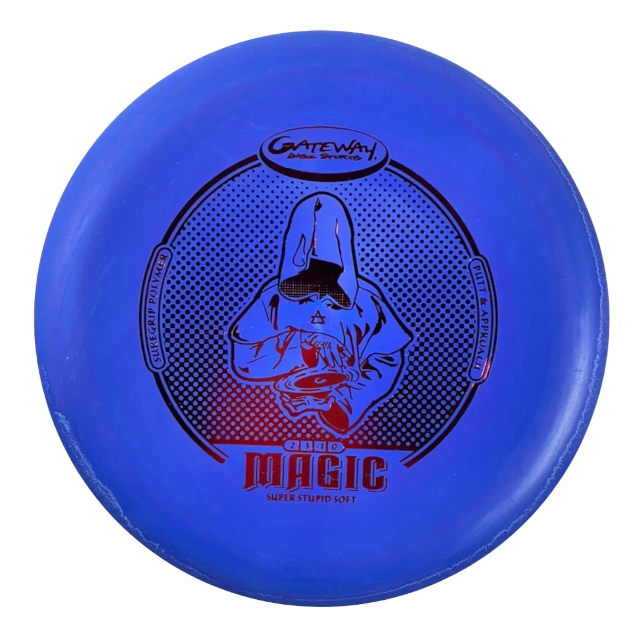 Gateway Disc Sports Magic | Super Stupid Soft (SSS) | Blue/Red 166 - 168g Disc Golf