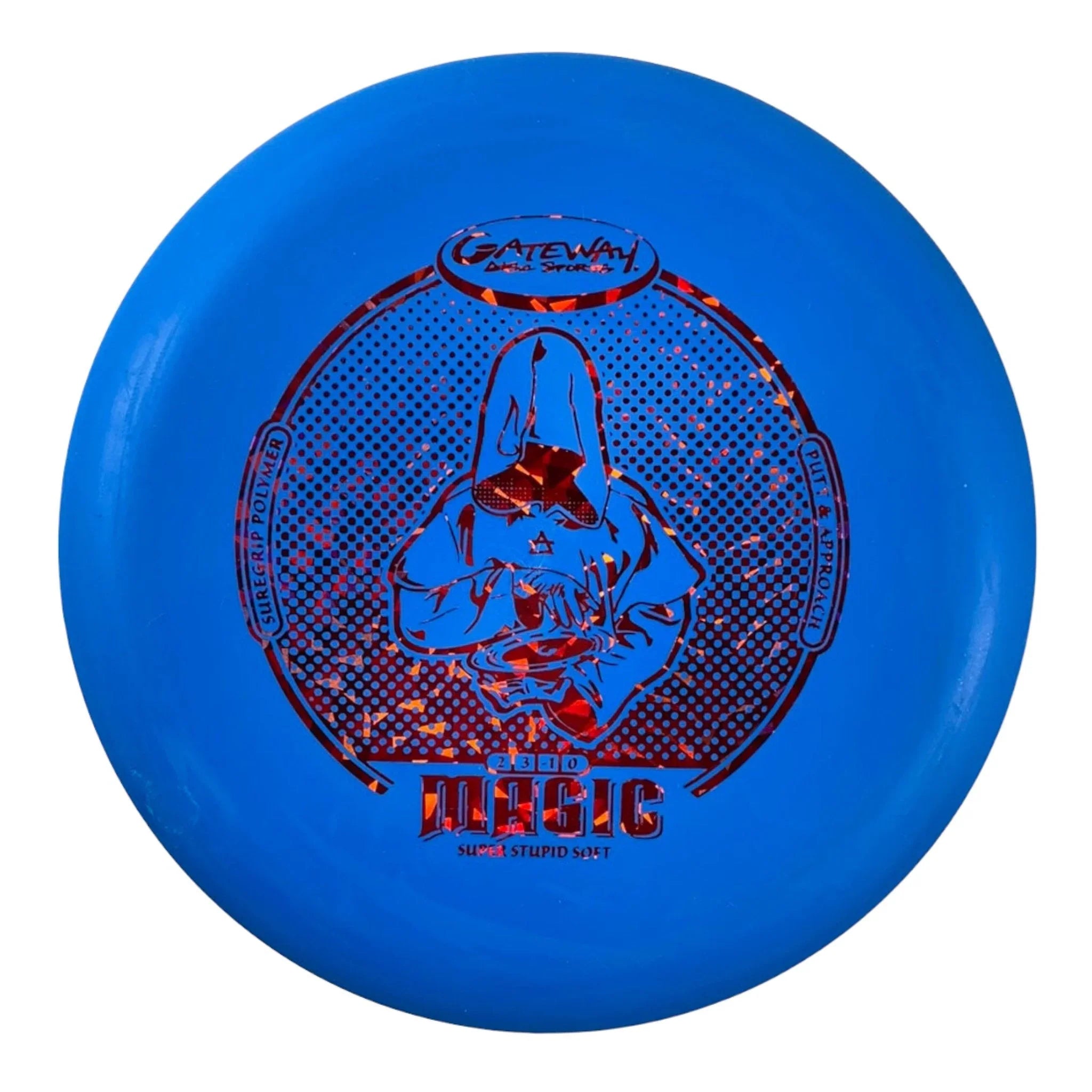 Gateway Disc Sports Magic | Super Stupid Soft (SSS) | Blue/Red 174g Disc Golf