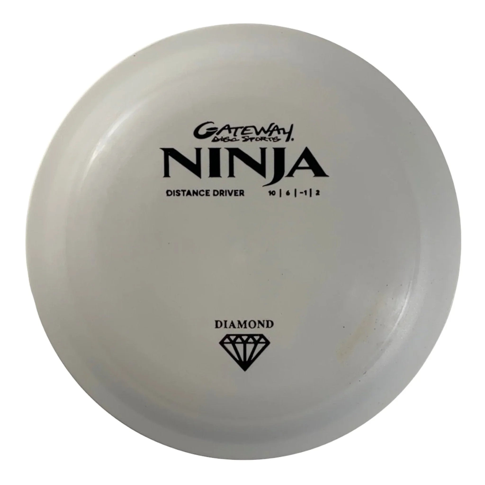 Gateway Disc Sports Ninja | Diamond | White/Black 173 - 174g Disc Golf