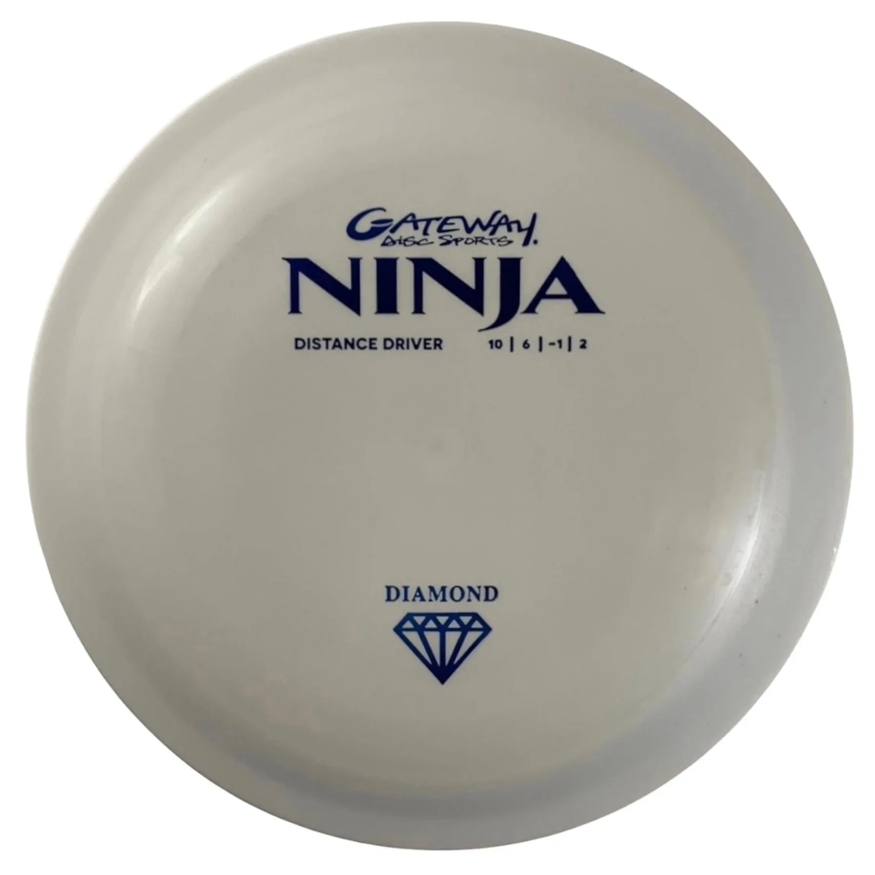 Gateway Disc Sports Ninja | Diamond | White/Blue 174g Disc Golf