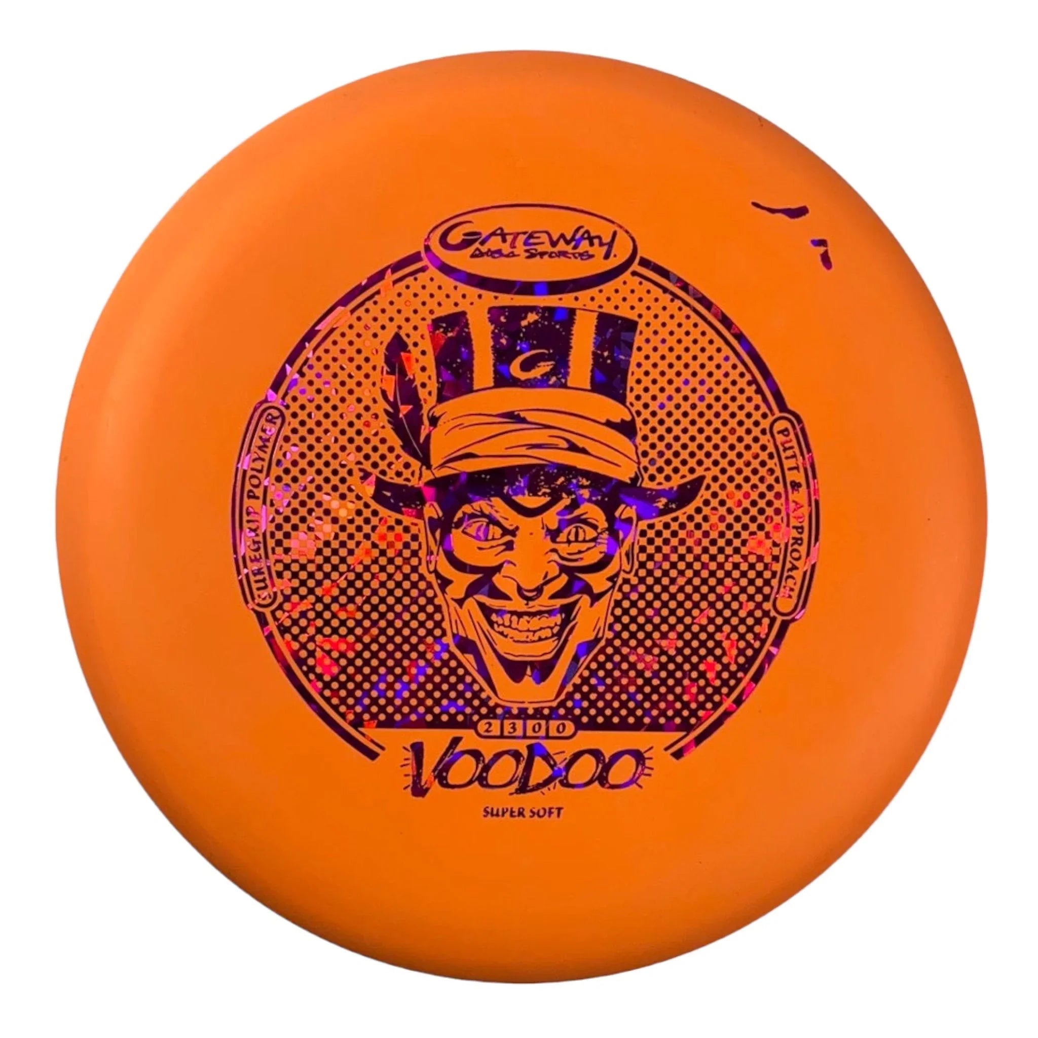 Gateway Disc Sports Voodoo | Super Soft (SS) | Orange/Pink 174 - 176g Disc Golf