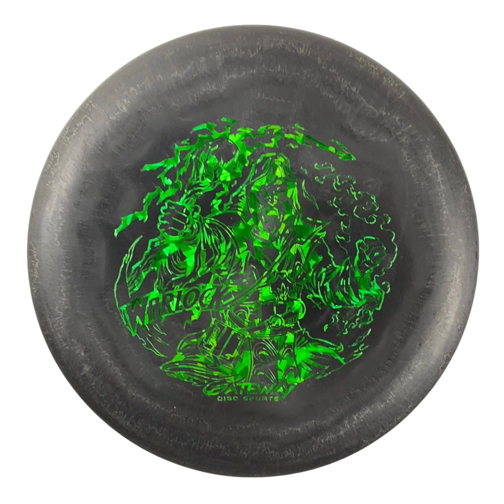 Gateway Disc Sports Warlock | Nylon Alloy | Black/Green 168 - 175g Disc Golf