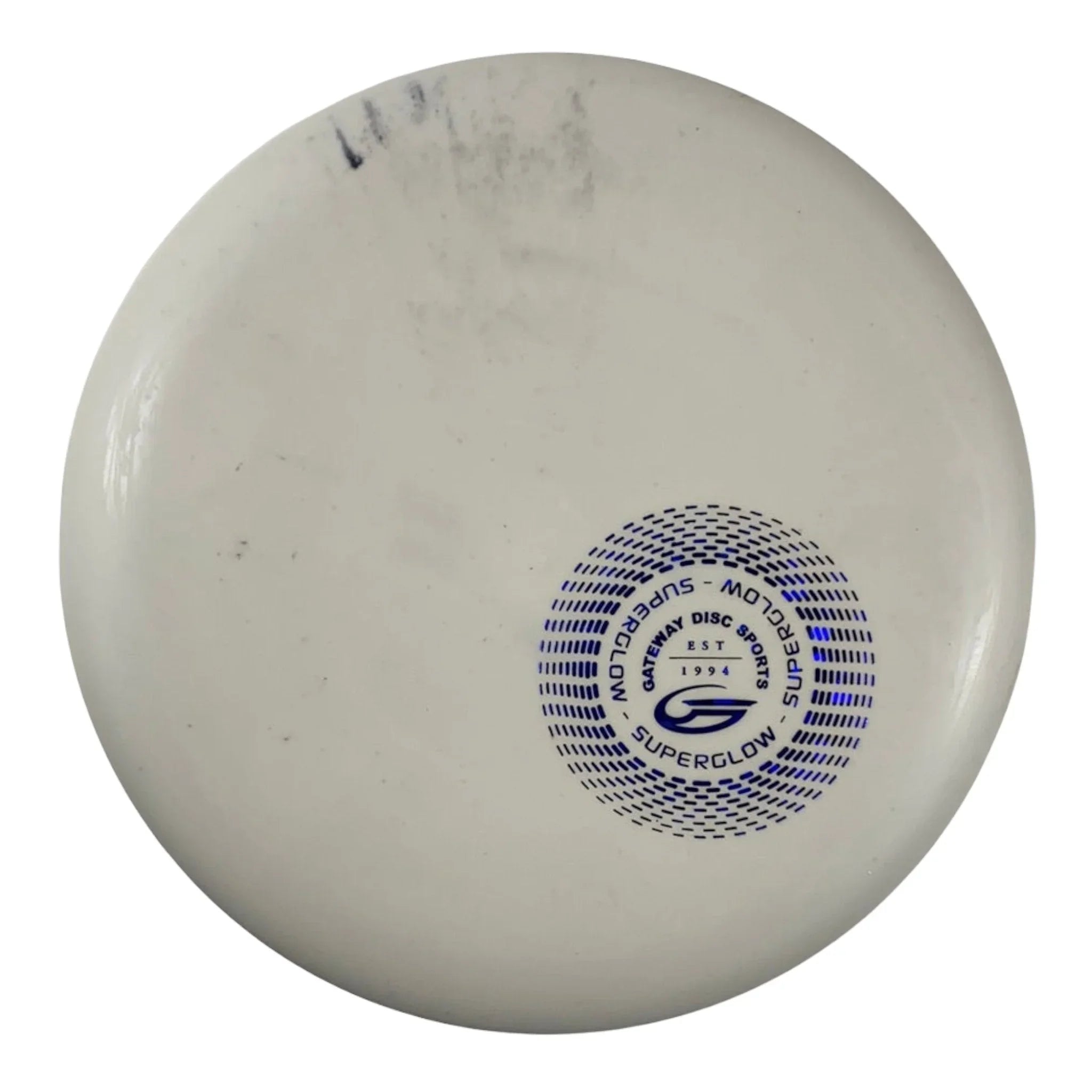 Gateway Disc Sports Warlock | Superglow SSS | White/Blue 172g Disc Golf