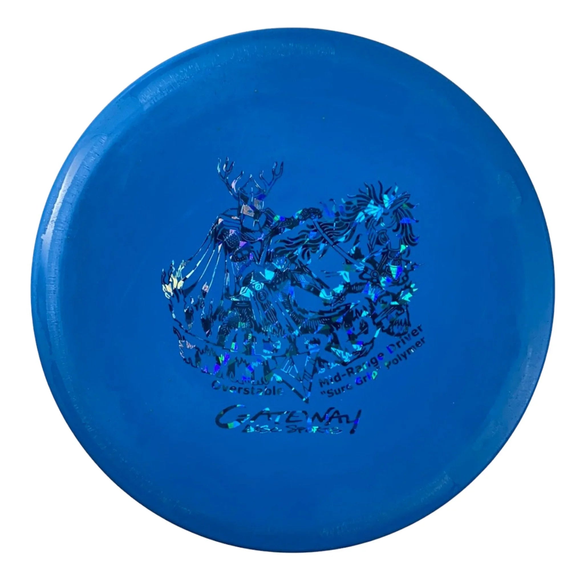 Gateway Disc Sports Warrior | Suregrip | Blue/Blue 170g Disc Golf