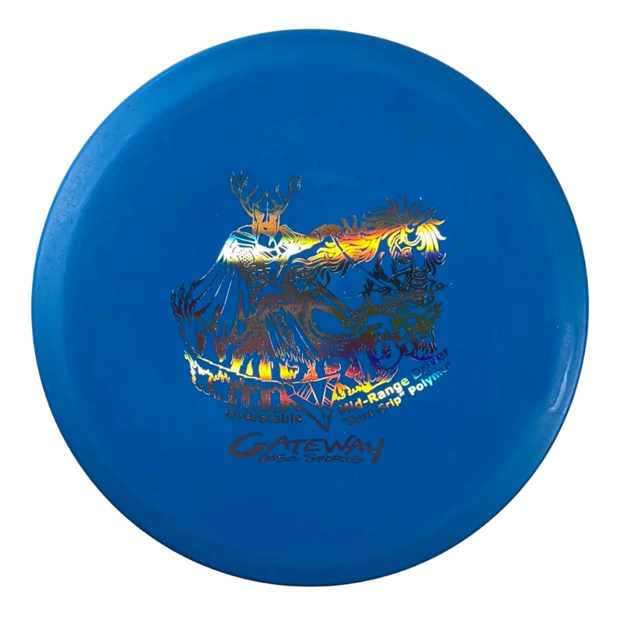Gateway Disc Sports Warrior | Suregrip | Blue/Holo 173g Disc Golf