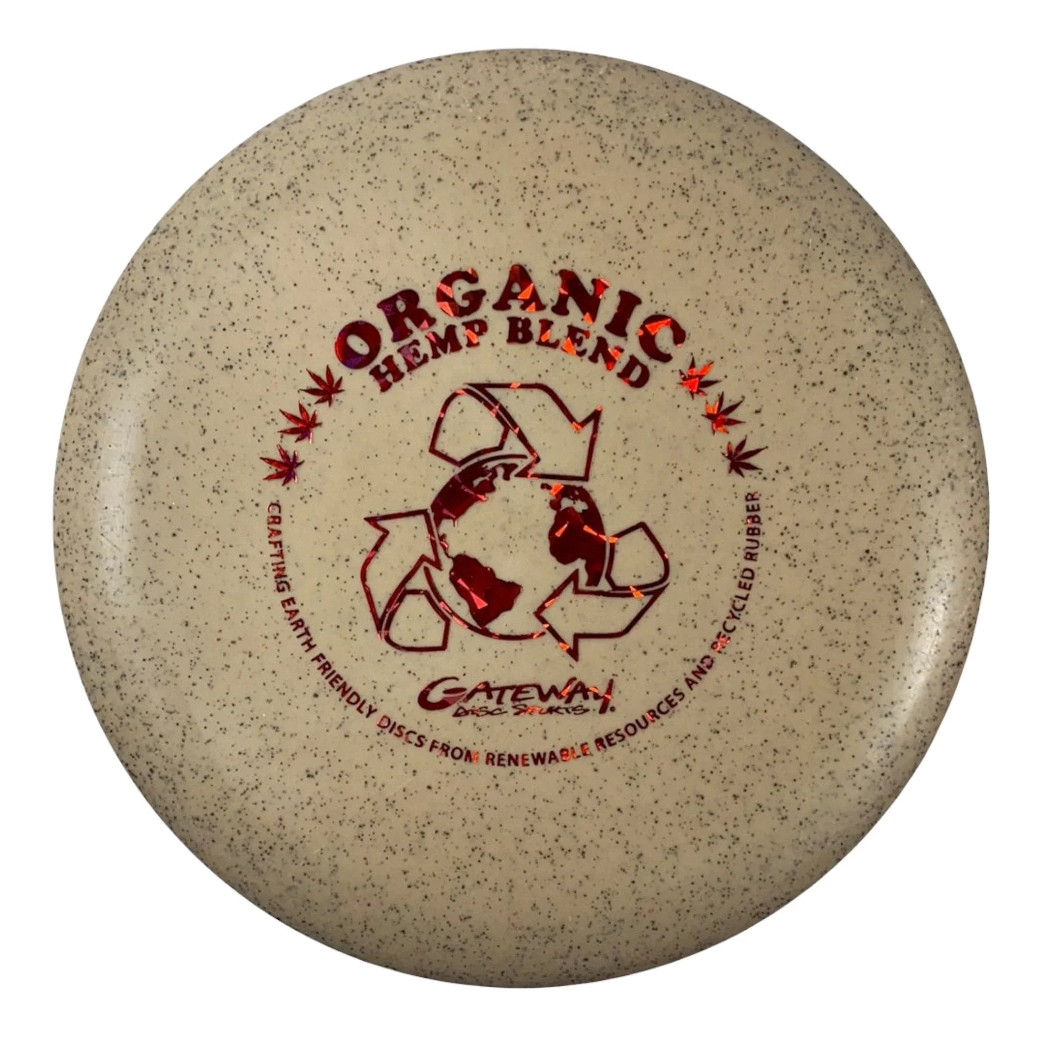 Gateway Disc Sports Wizard | Hemp Super Soft (H - SS) | Tan/Red 169g Disc Golf
