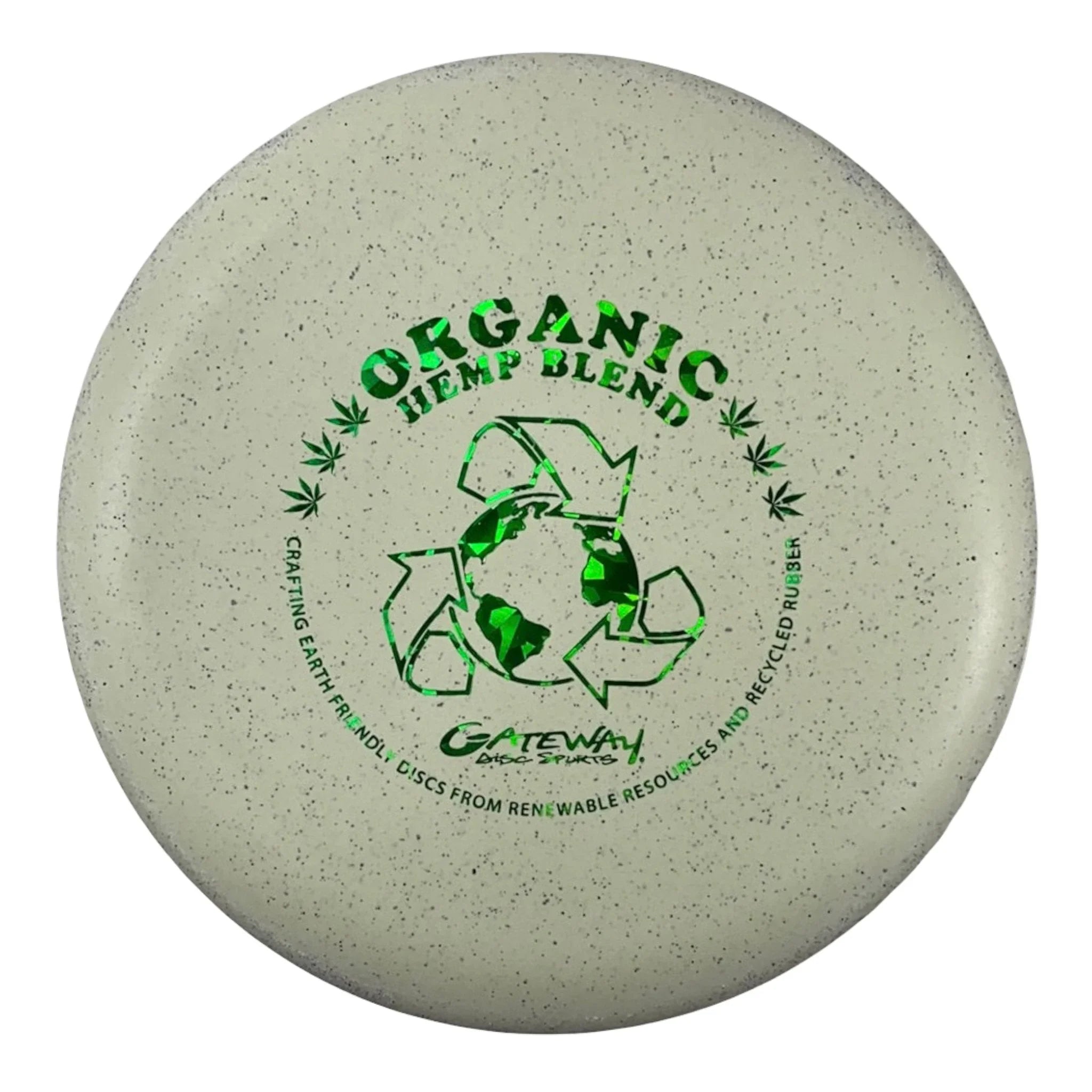 Gateway Disc Sports Wizard | Hemp Super Stupid Soft (H - SSS) | White/Green 173g Disc Golf
