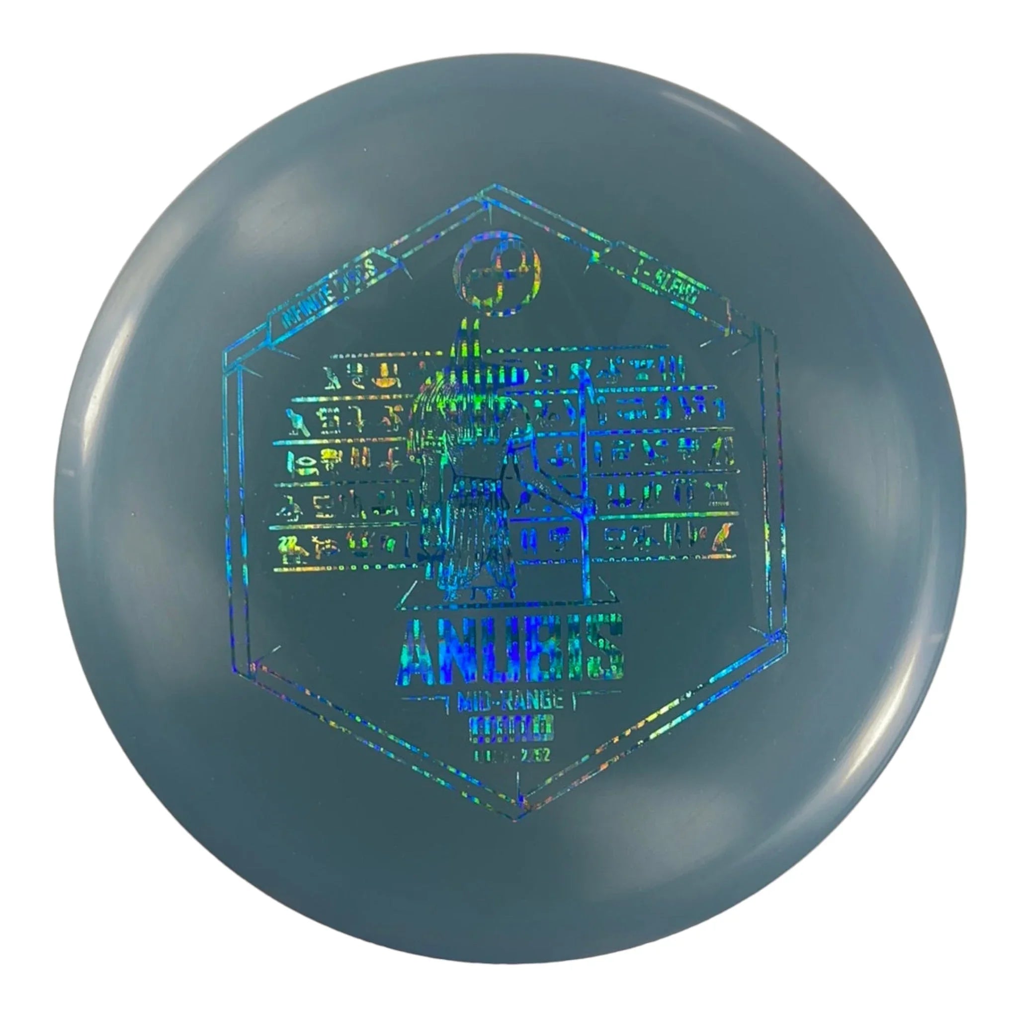 Infinite Discs Anubis | I - Blend | Blue/Blue 180g Disc Golf