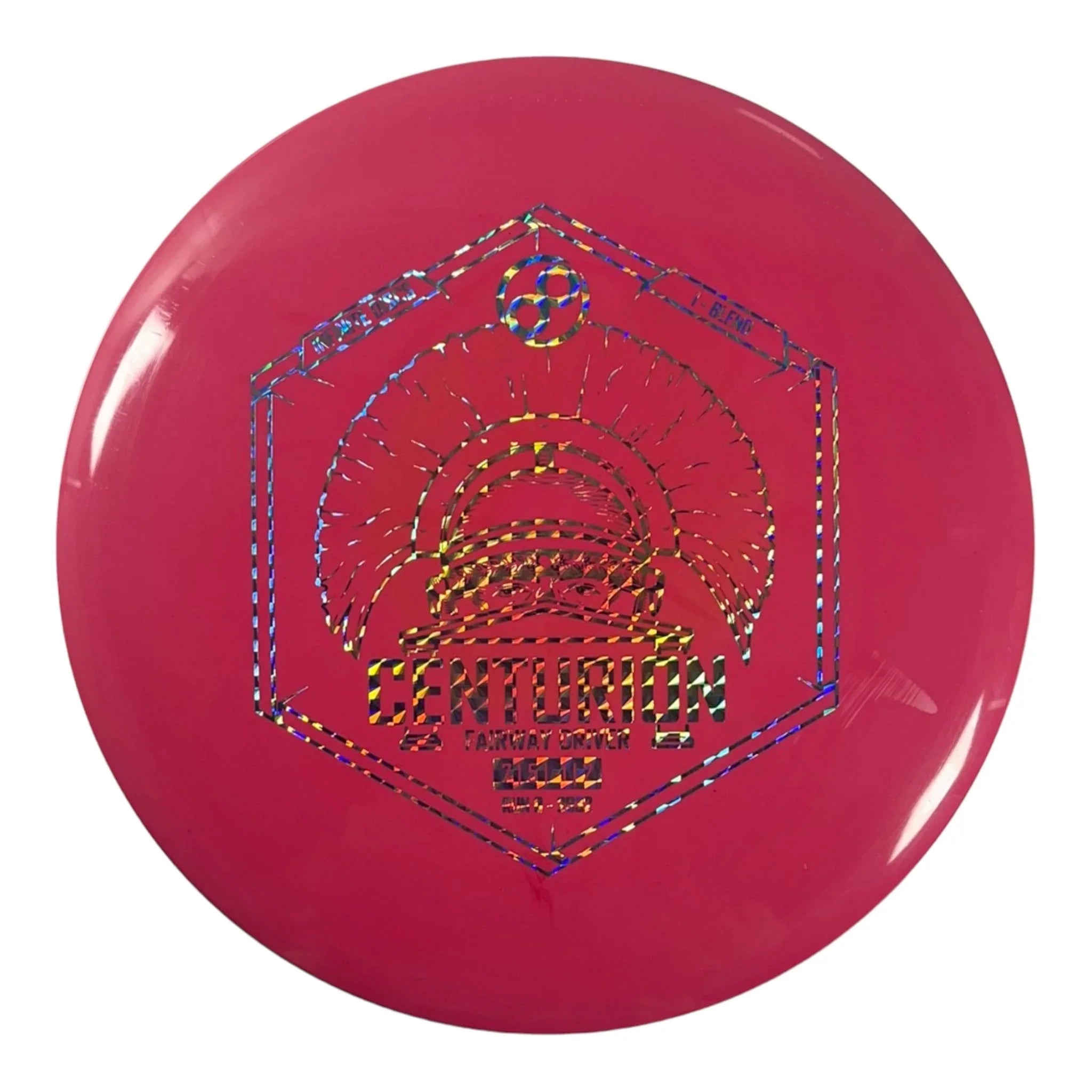 Infinite Discs Centurion | I - Blend | Pink/Holo 173g Disc Golf