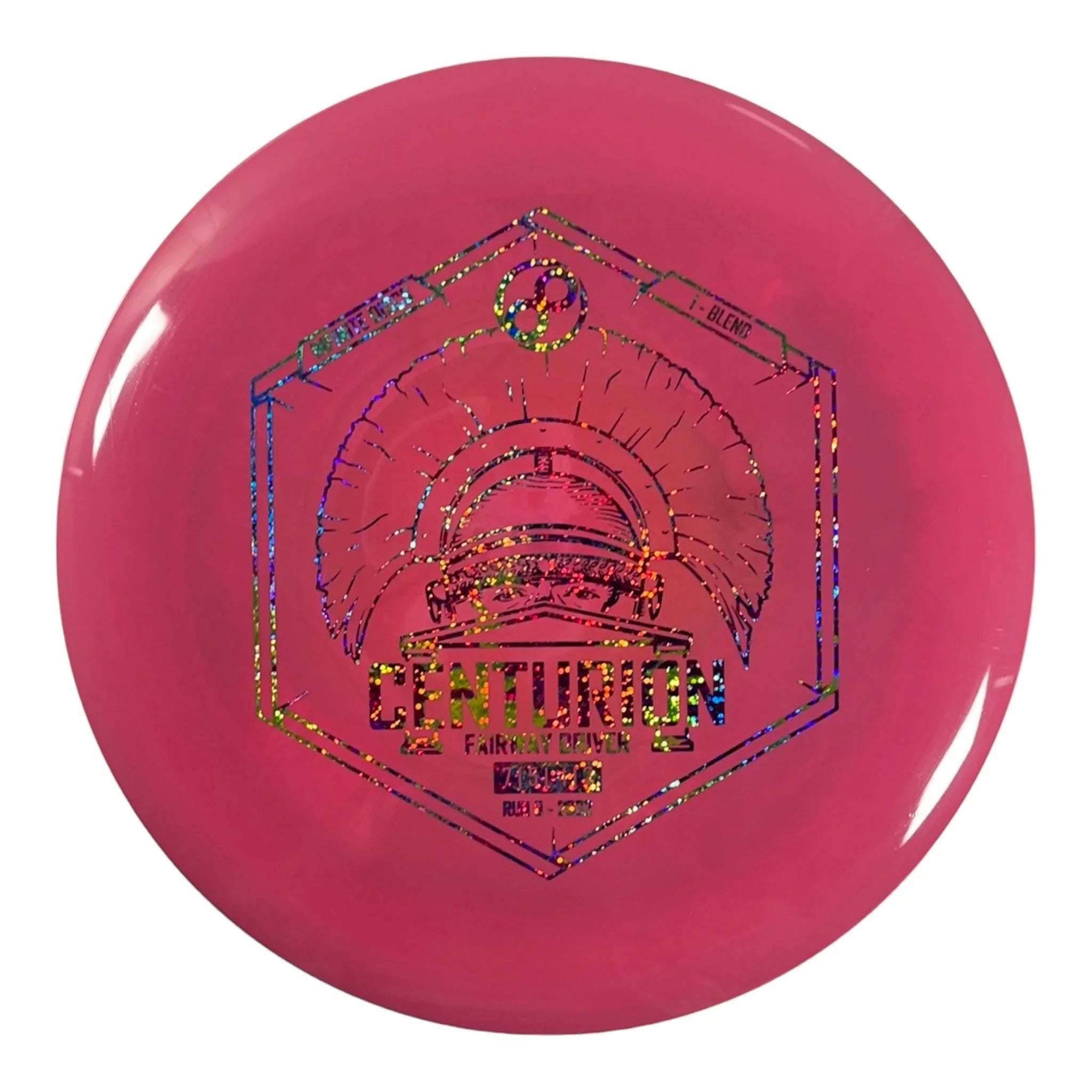 Infinite Discs Centurion | I - Blend | Pink/Multi 173g Disc Golf