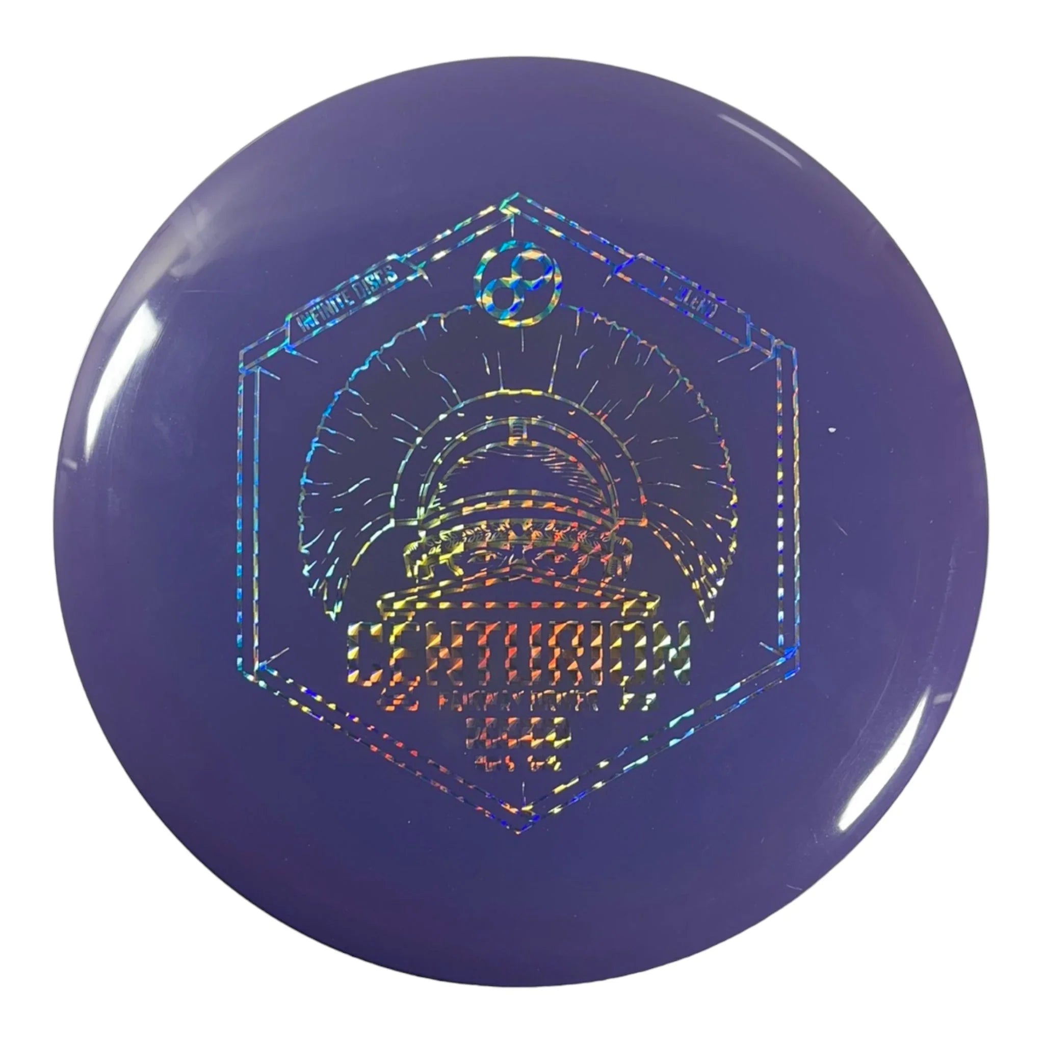 Infinite Discs Centurion | I - Blend | Purple/Holo 173g Disc Golf