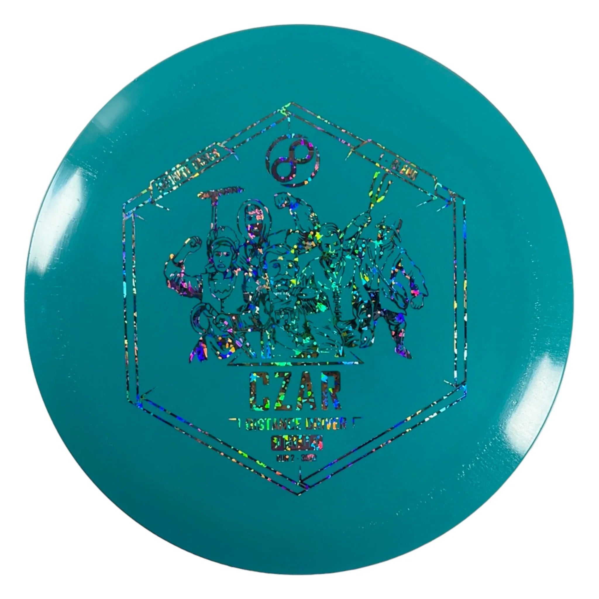 Infinite Discs Czar | I - Blend | Blue/Holo 171g Disc Golf