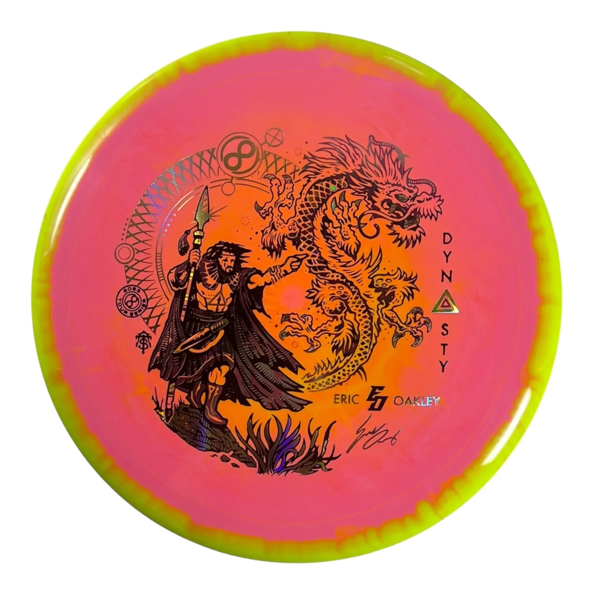Infinite Discs Dynasty | Halo S - Blend | Pink/Rose 173g Disc Golf
