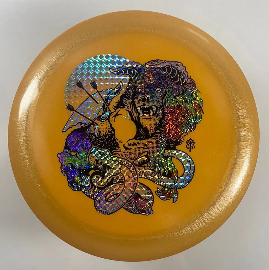 Infinite Discs Emperor | G - blend | Tan/Holo 173g Disc Golf