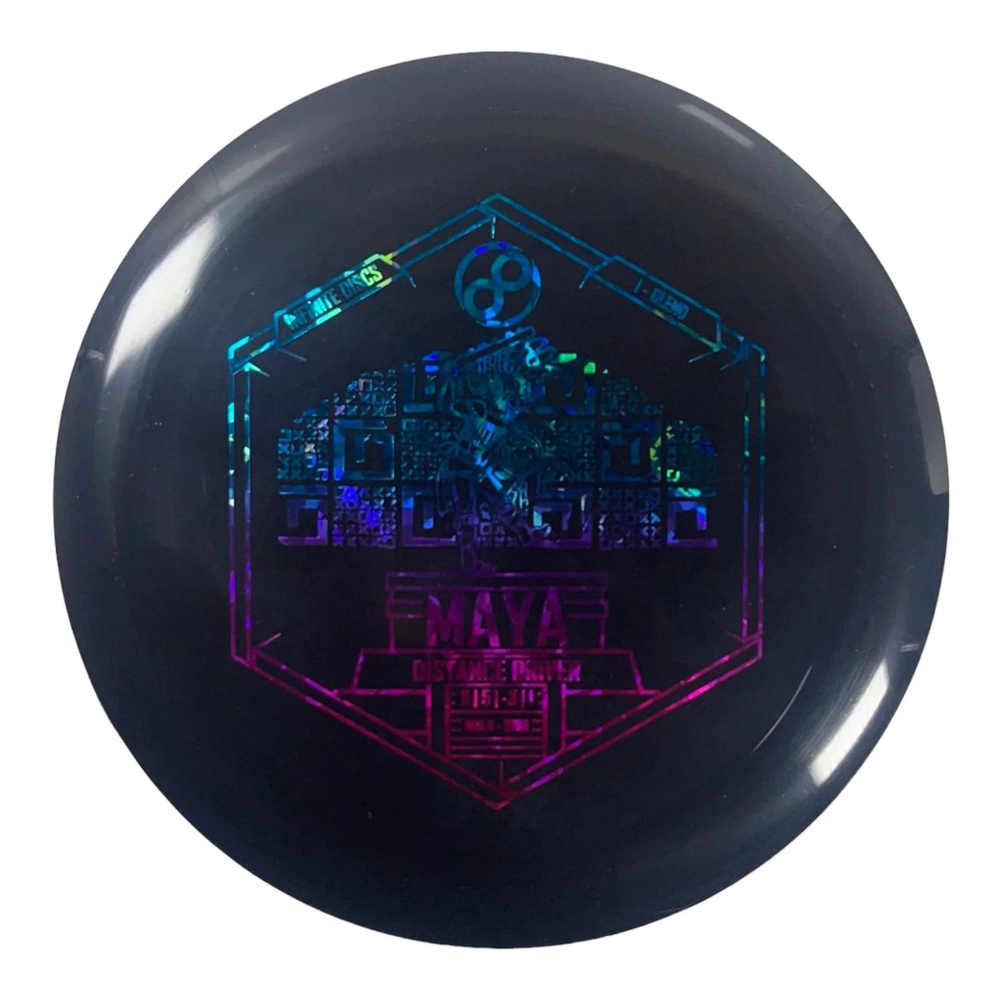 Infinite Discs Maya | I - Blend | Black/Multi 173g Disc Golf