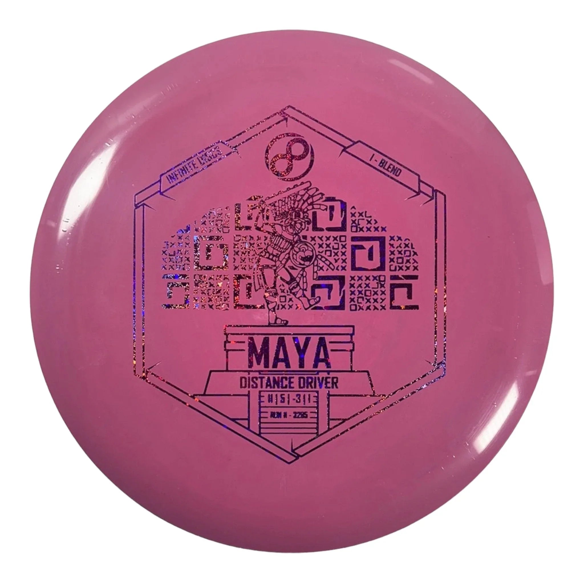 Infinite Discs Maya | I - Blend | Pink/Pink 170g Disc Golf