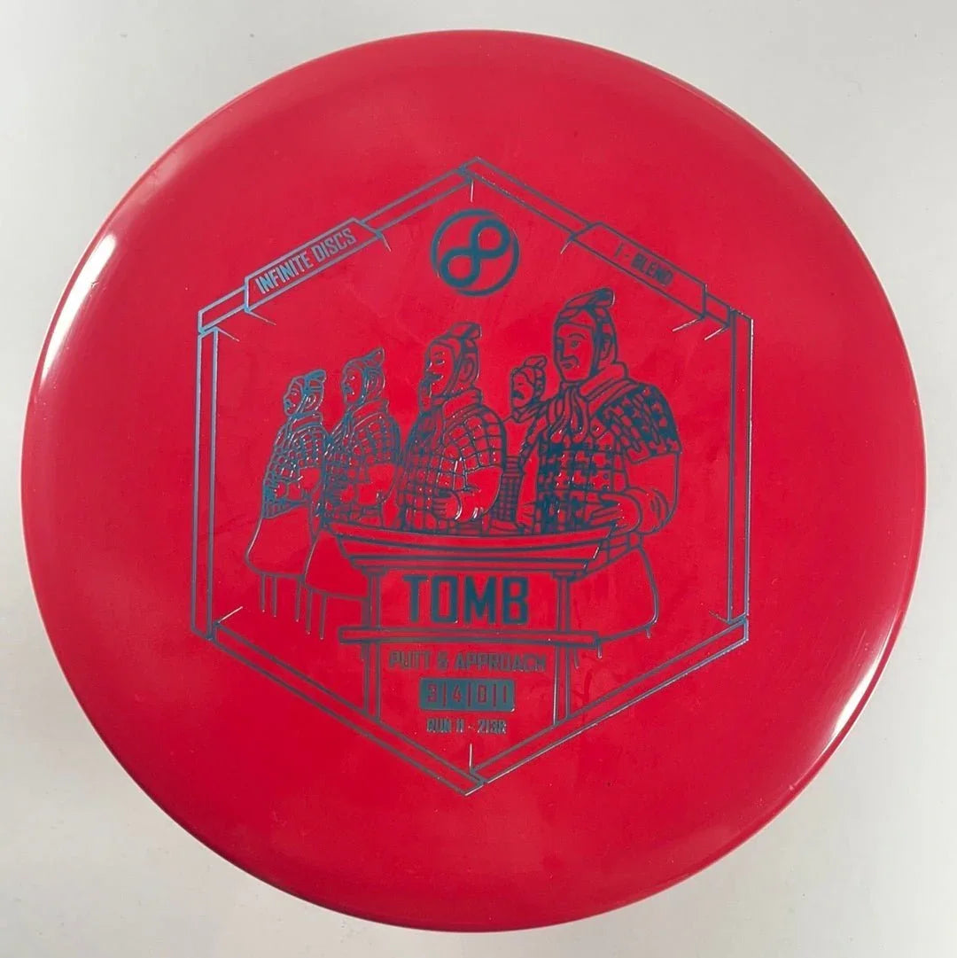 Infinite Discs Tomb | I - Blend | Red/Blue 170g Disc Golf