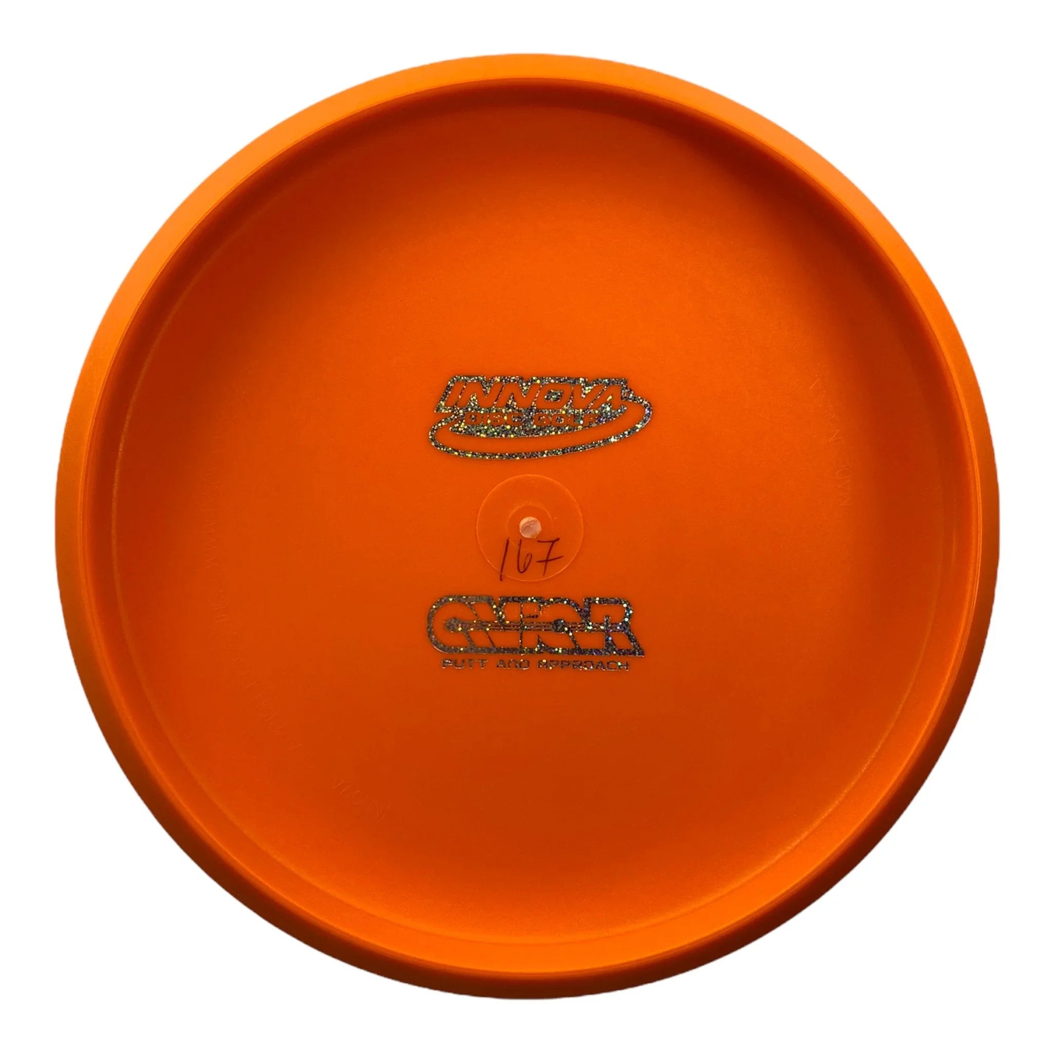 Innova Champion Discs Aviar | DX | Orange/Holo 167g (Bottom Stamp) Disc Golf