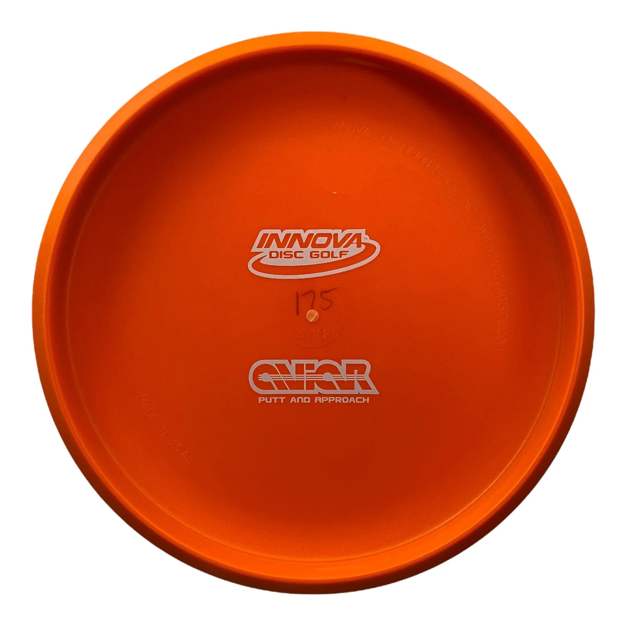 Innova Champion Discs Aviar | DX | Orange/White 175g (Bottom Stamp) Disc Golf