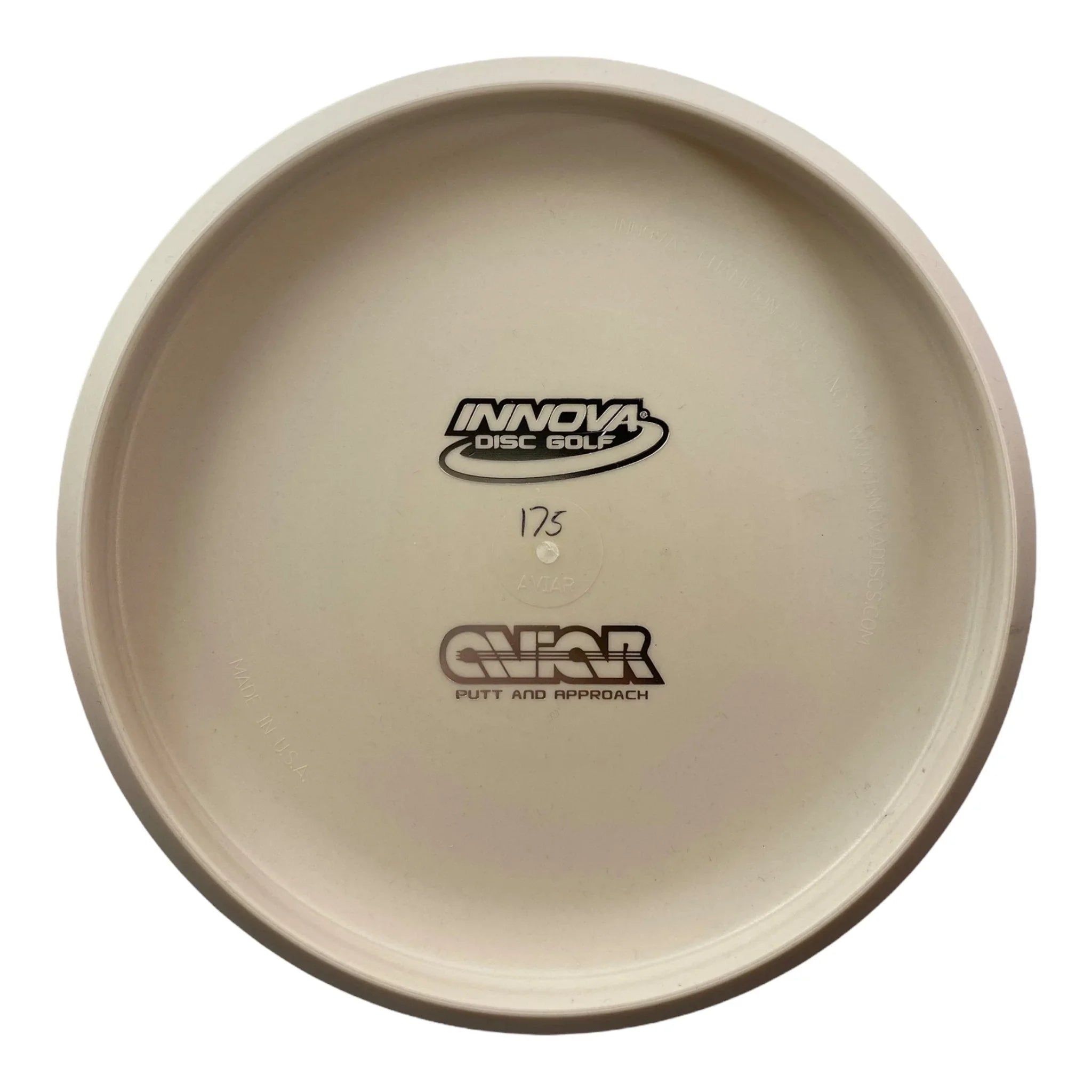 Innova Champion Discs Aviar | DX | White/Silver 175g (Bottom Stamp) Disc Golf