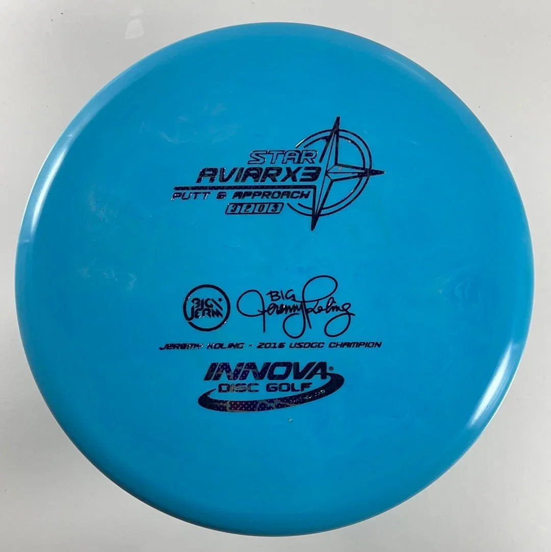 Innova Champion Discs Aviarx3 | Star | Blue/Purple 173g Jeremy Koling) Disc Golf