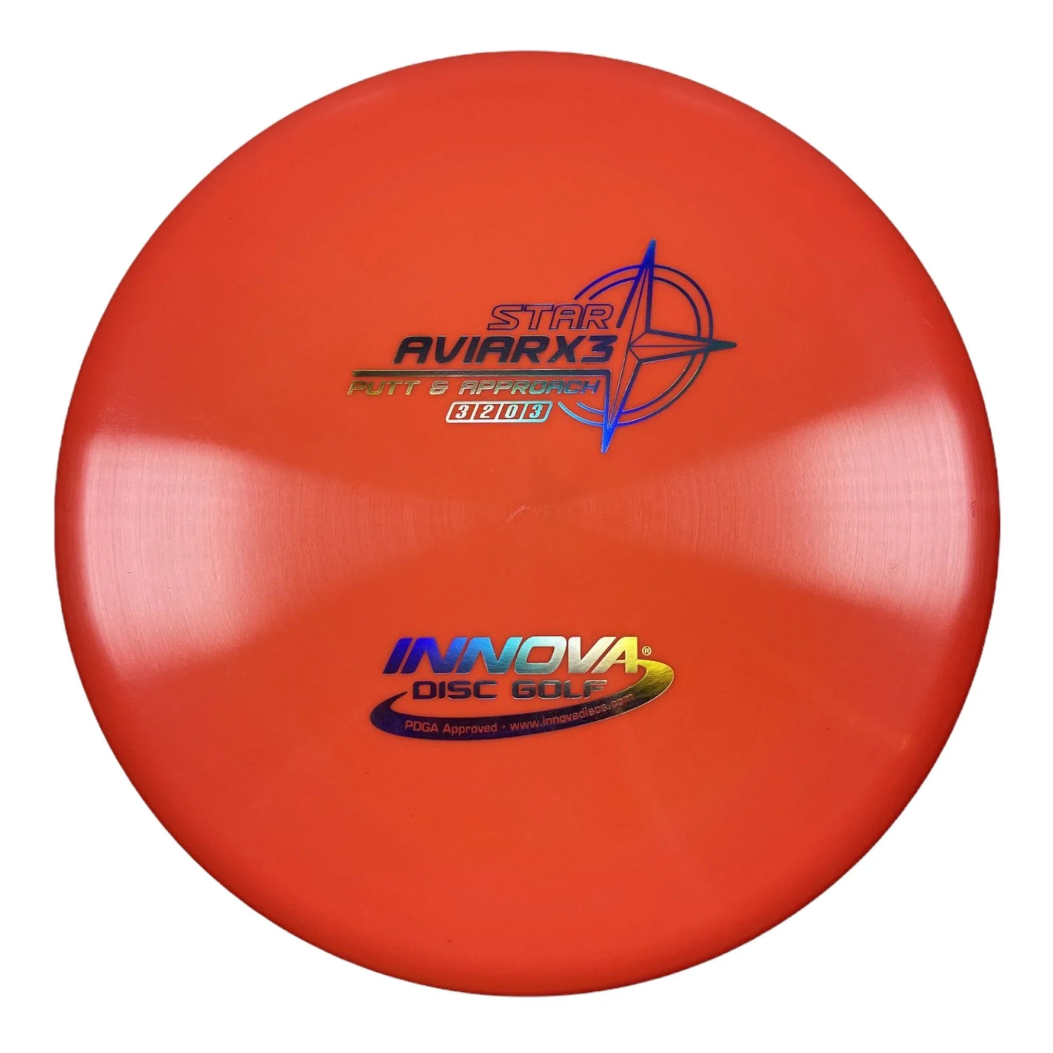 Innova Champion Discs AviarX3 | Star | Orange/Holo 167 - 169g Disc Golf