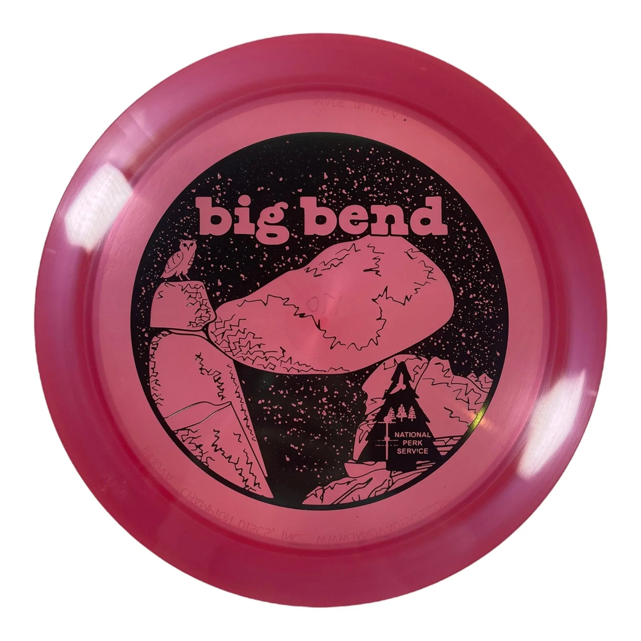 Innova Champion Discs Big Bend - Shryke | Champion | Pink/Green 170g (First Run) 31/50 Disc Golf