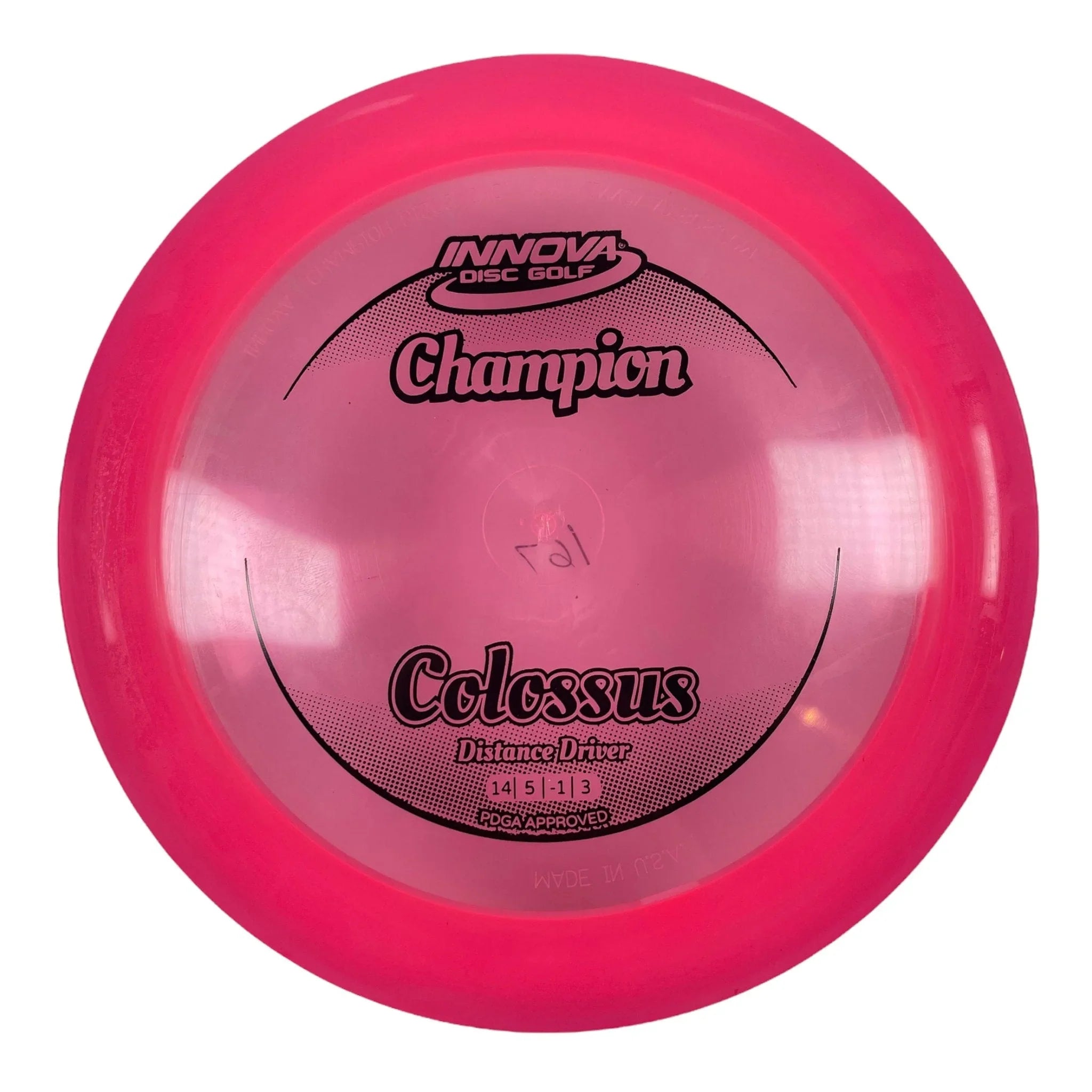 Innova Champion Discs Colossus | Champion | Pink/Black 167 - 170g Disc Golf