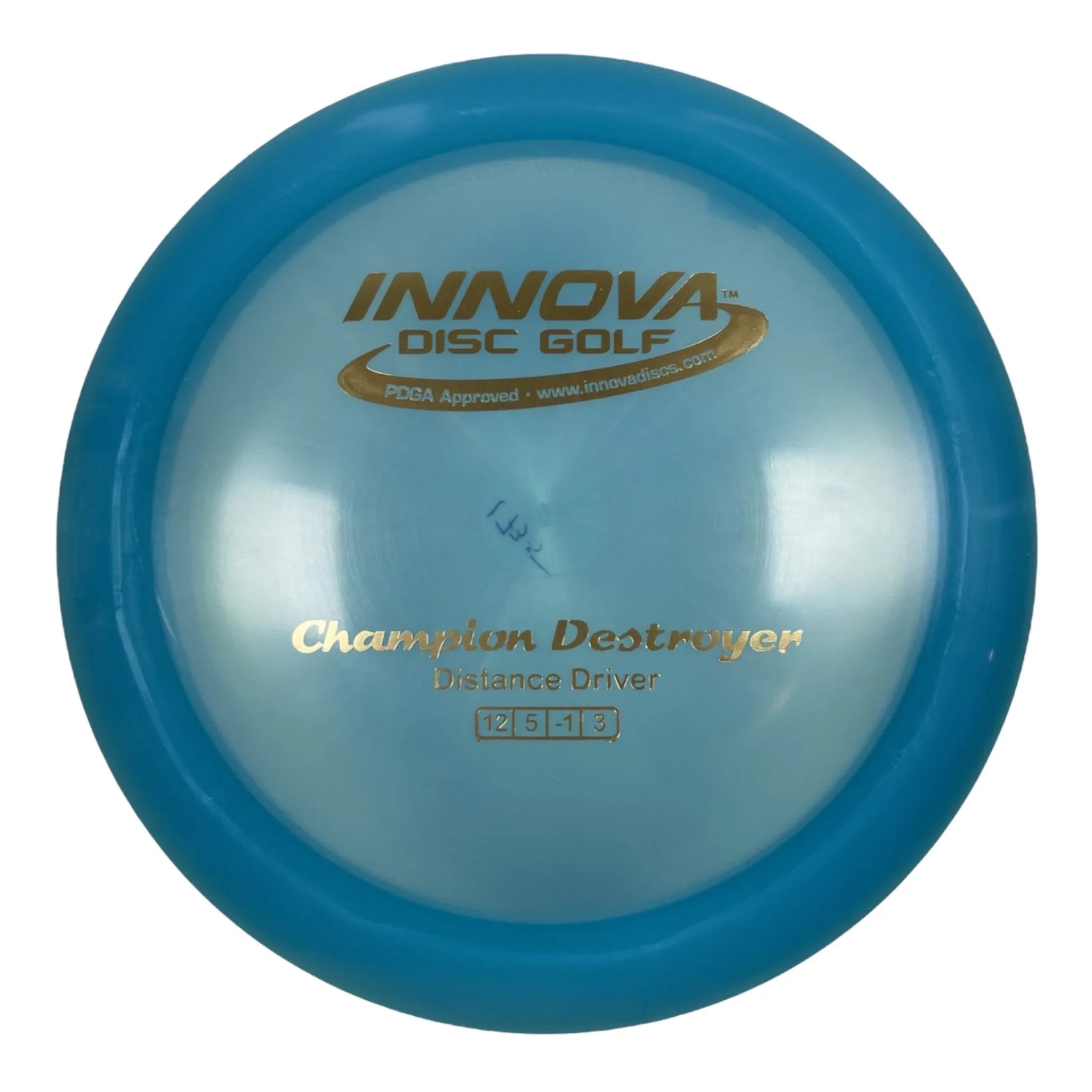 Innova Champion Discs Destroyer | Champion | Blue/Gold 175g Disc Golf