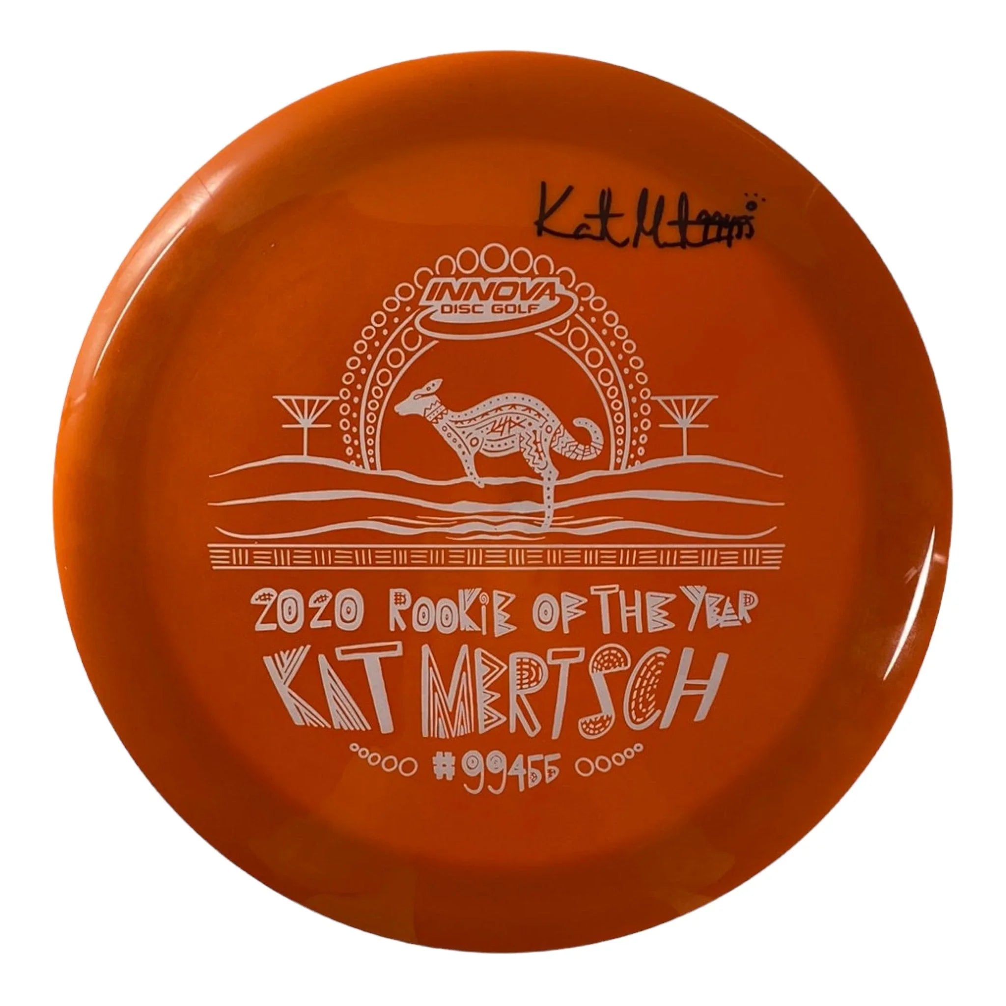 Innova Champion Discs Destroyer | Star | Orange/White 175g (Kat Mertsch) Disc Golf