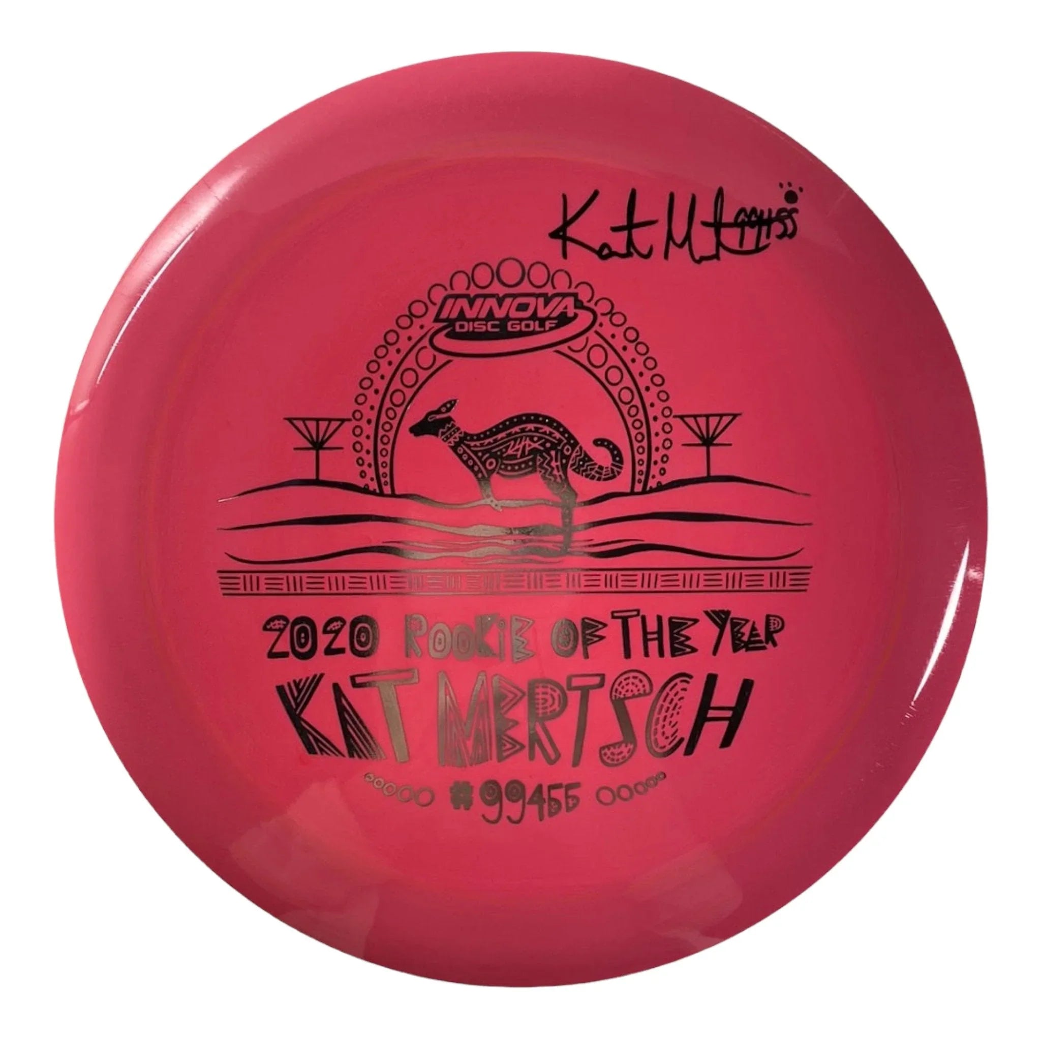 Innova Champion Discs Destroyer | Star | Pink/Silver 175g (Kat Mertsch) Disc Golf