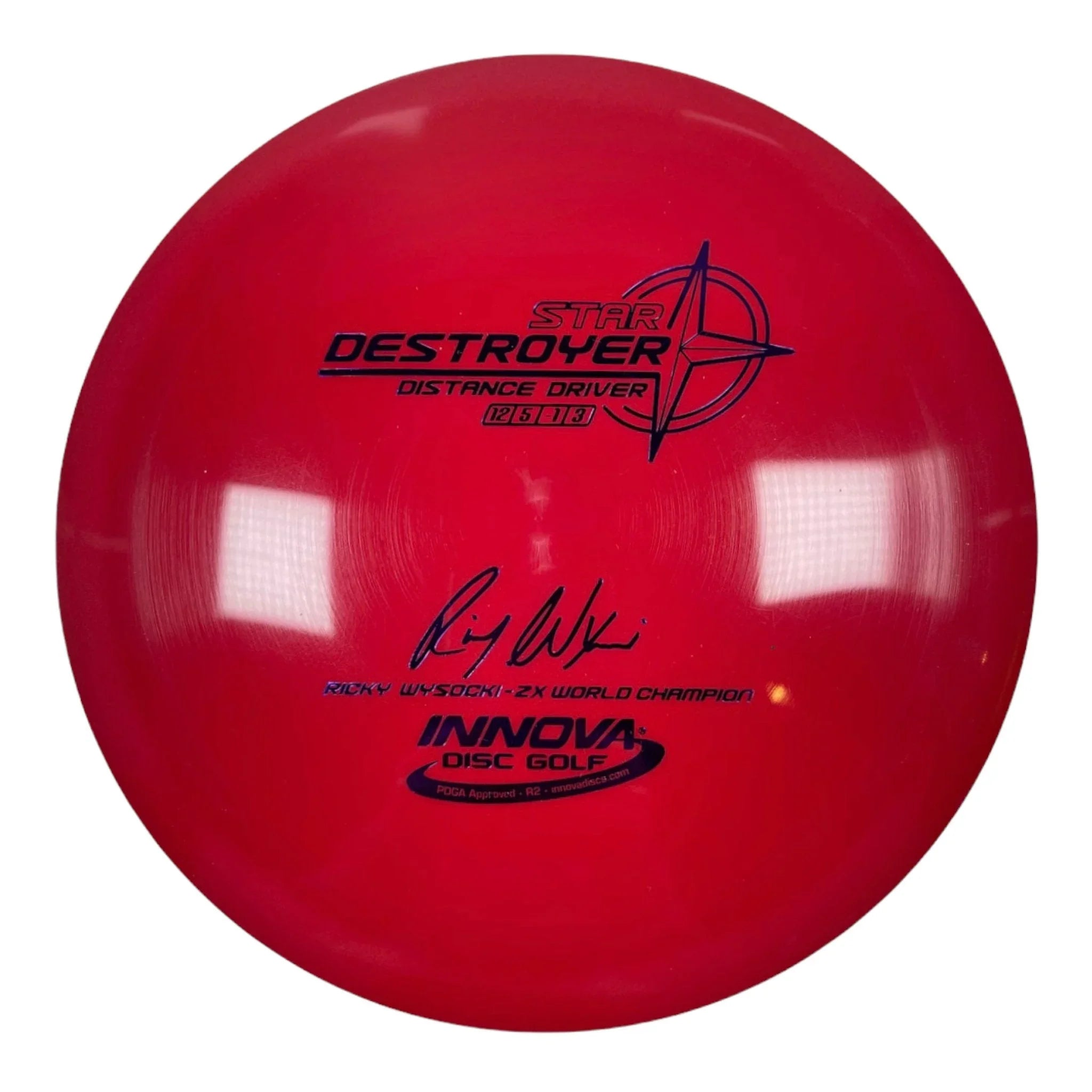 Innova Champion Discs Destroyer | Star | Red/Blue 174 - 175g (Ricky Wysocki) Disc Golf