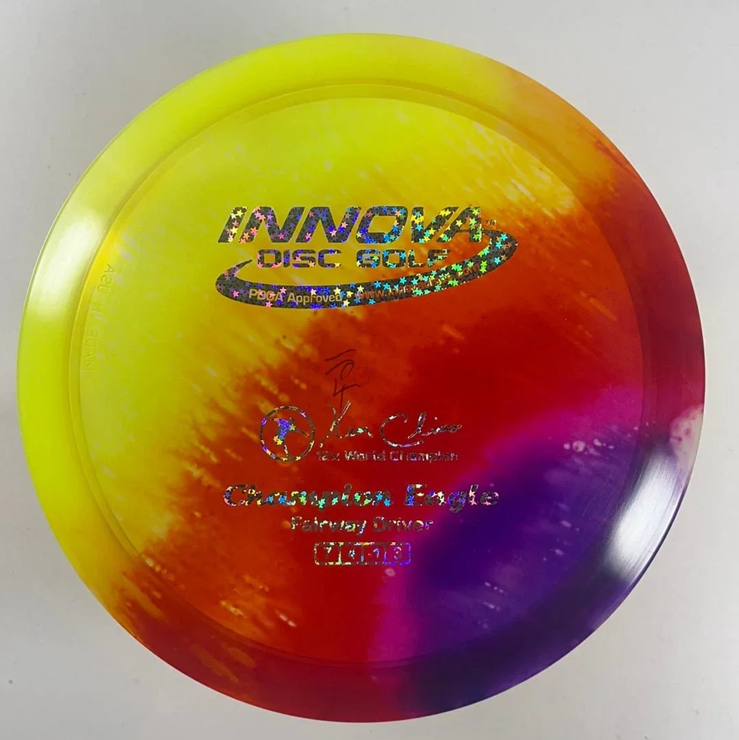 Innova Champion Discs Eagle | Champion I - Dye | Yellow/Holo 167g Disc Golf