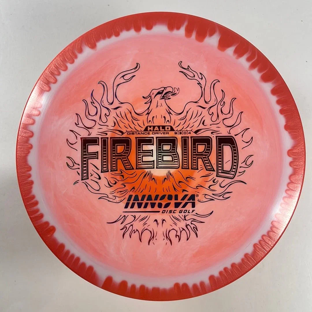 Innova Champion Discs Firebird | Halo | Orange/Rainbow 172g Disc Golf